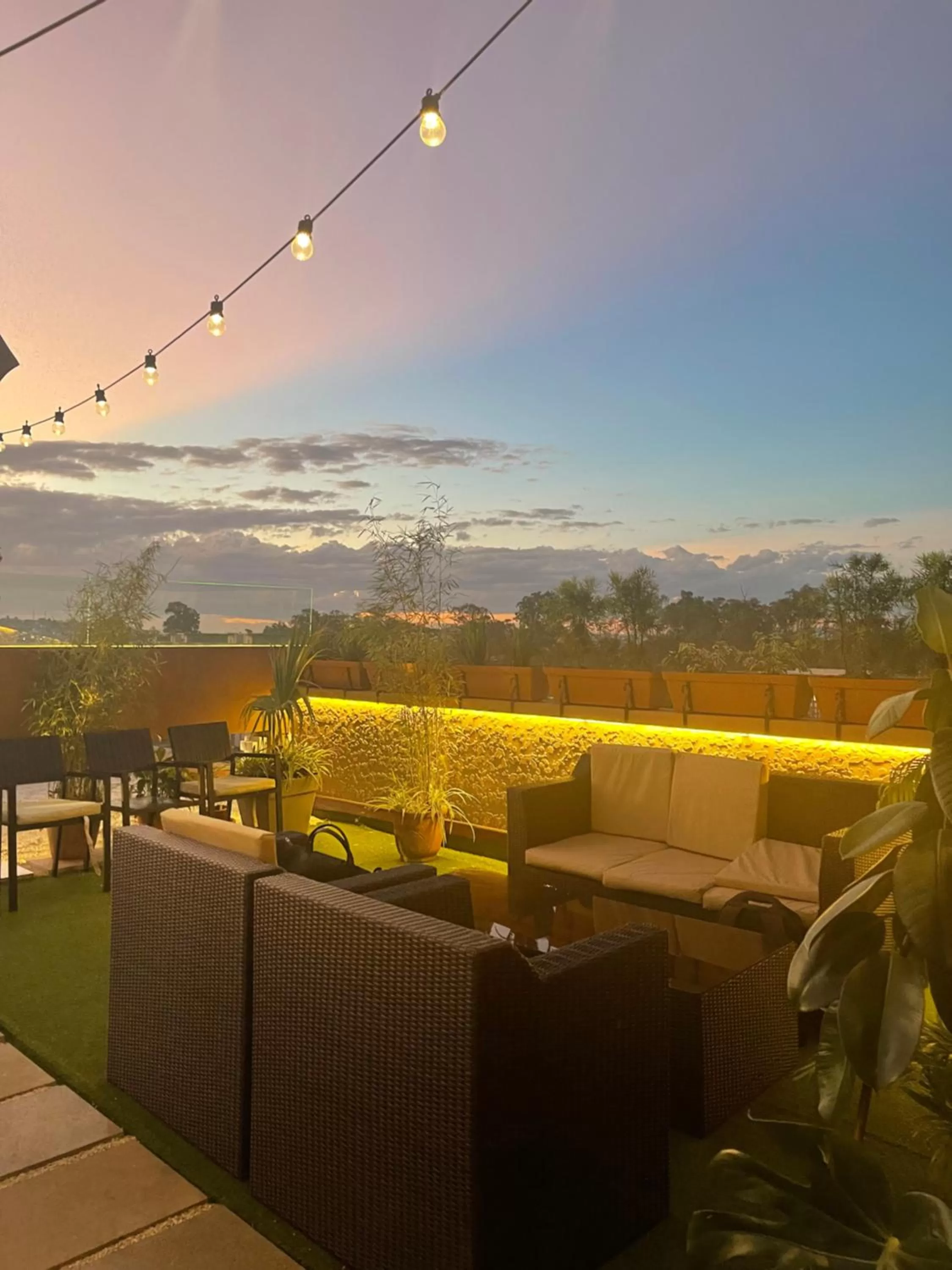 Patio in MERCURE HOTEL