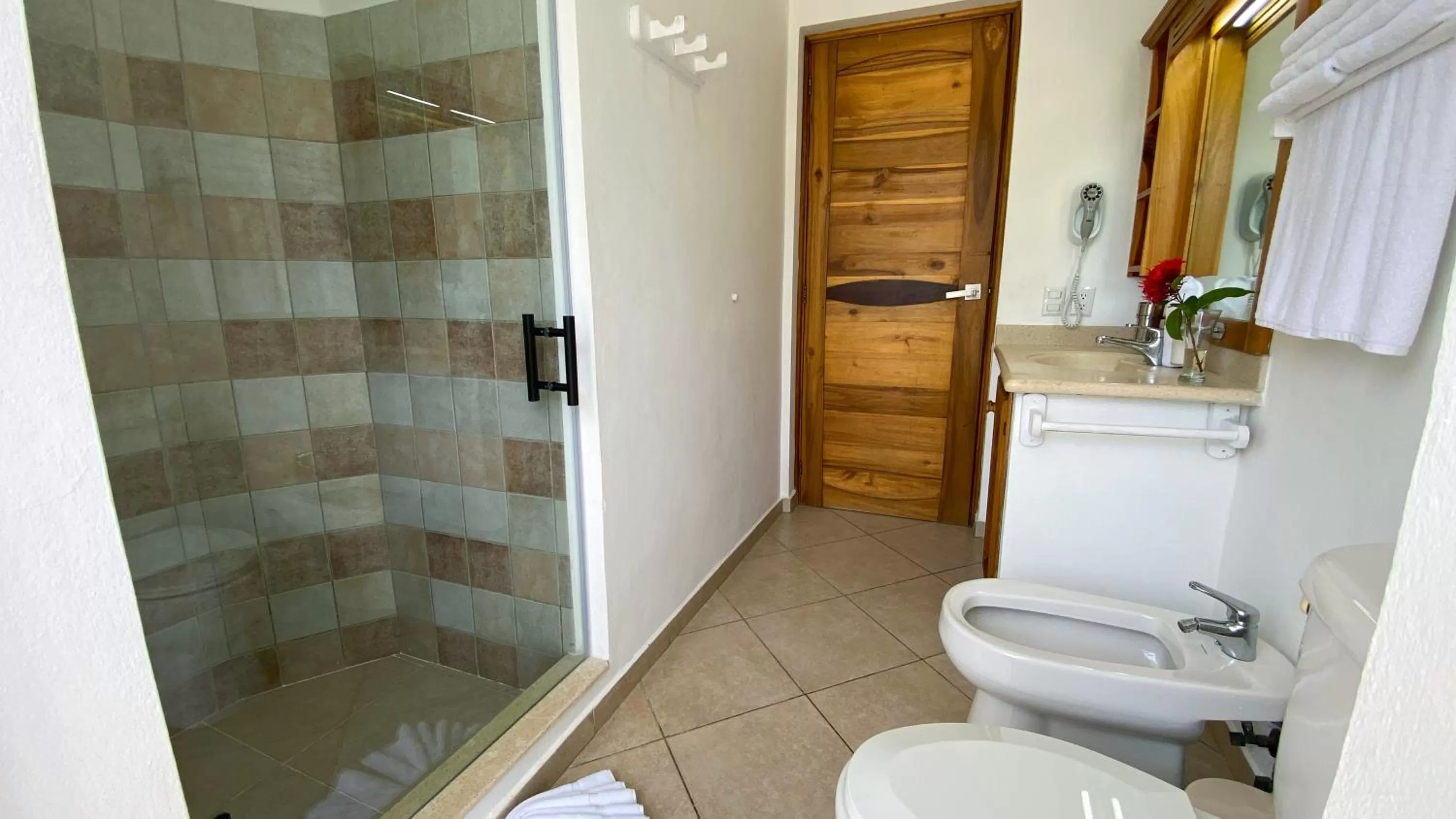 Shower in Albachiara Hotel - Las Terrenas
