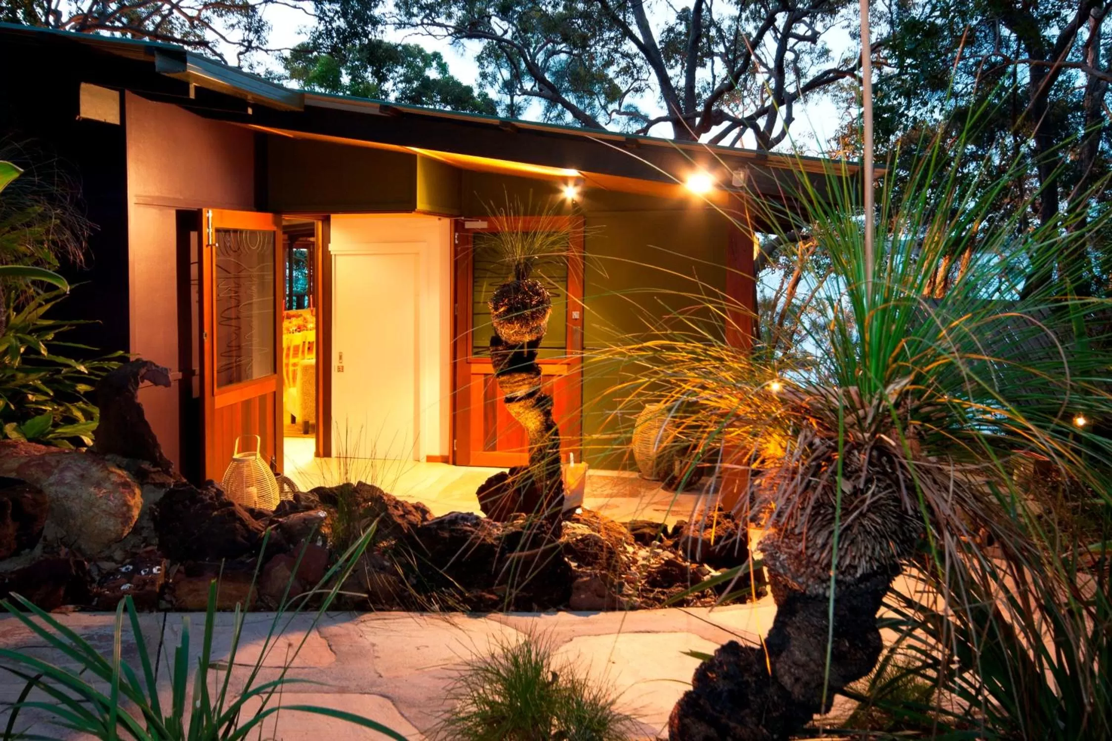 Facade/entrance in Eumarella Shores Noosa Lake Retreat