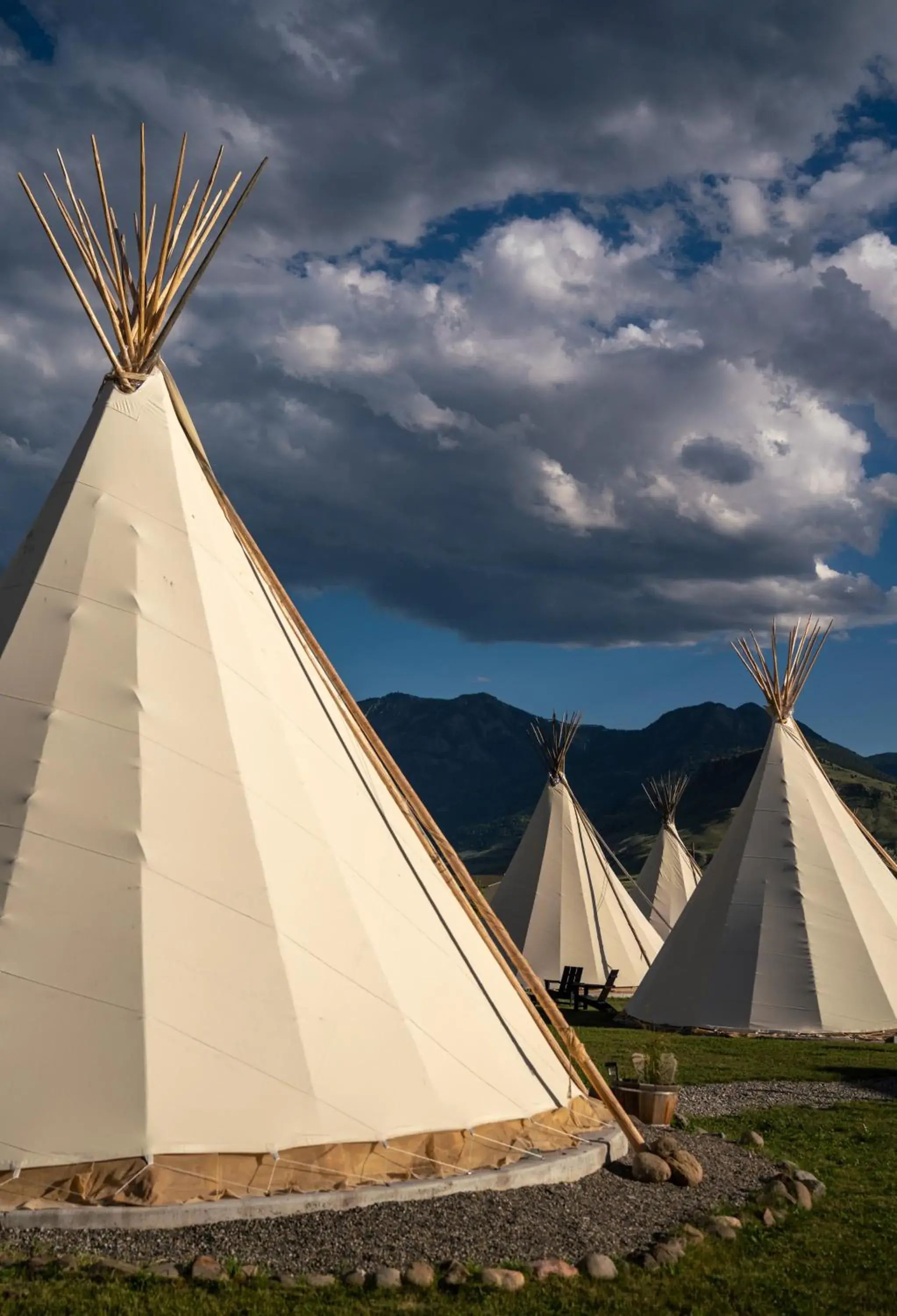 Natural landscape in Dreamcatcher Tipi Hotel