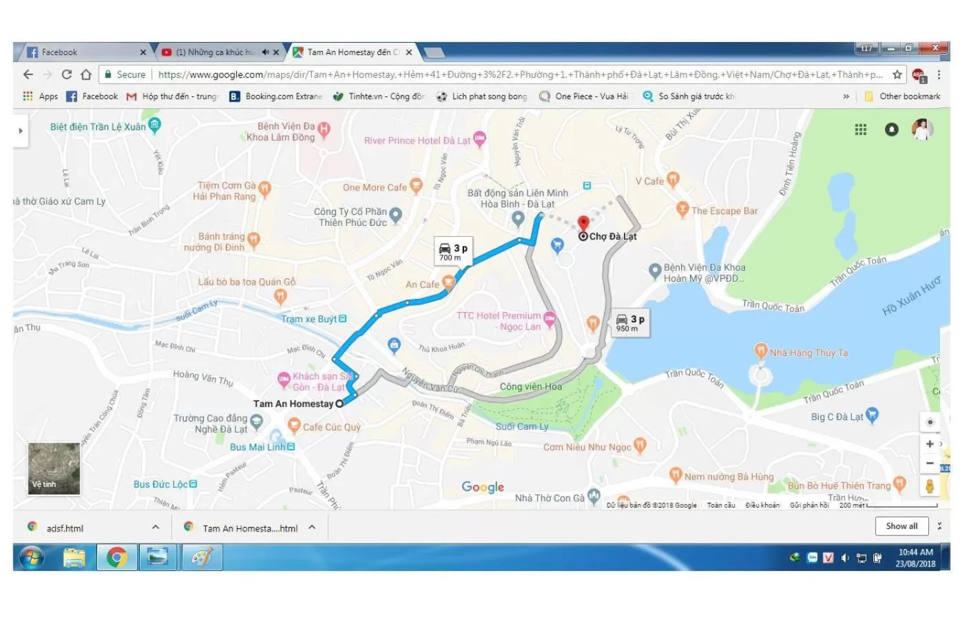Bird's eye view, Floor Plan in Tam An Homestay