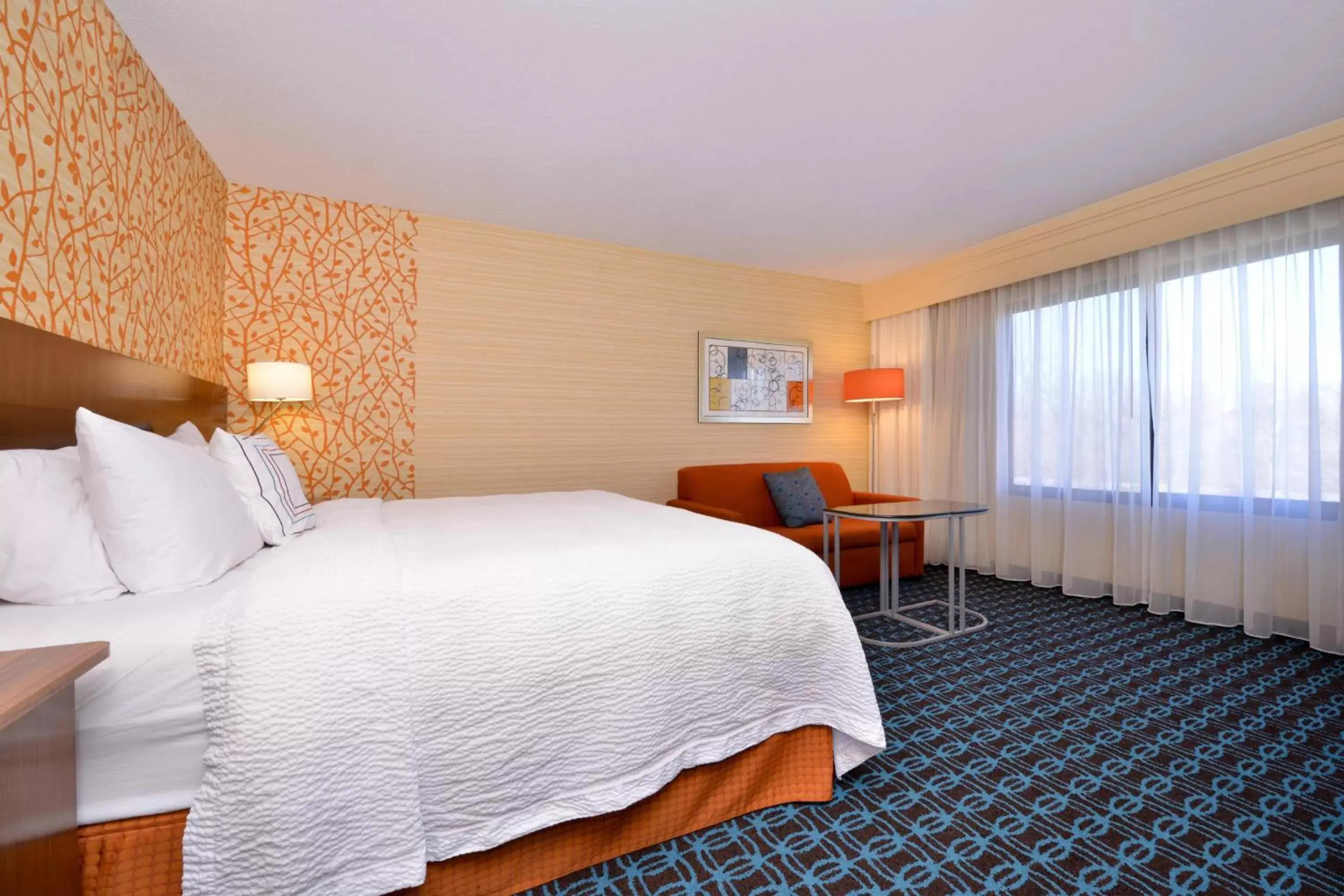 Photo of the whole room, Bed in Fairfield Inn and Suites by Marriott Rochester West/Greece