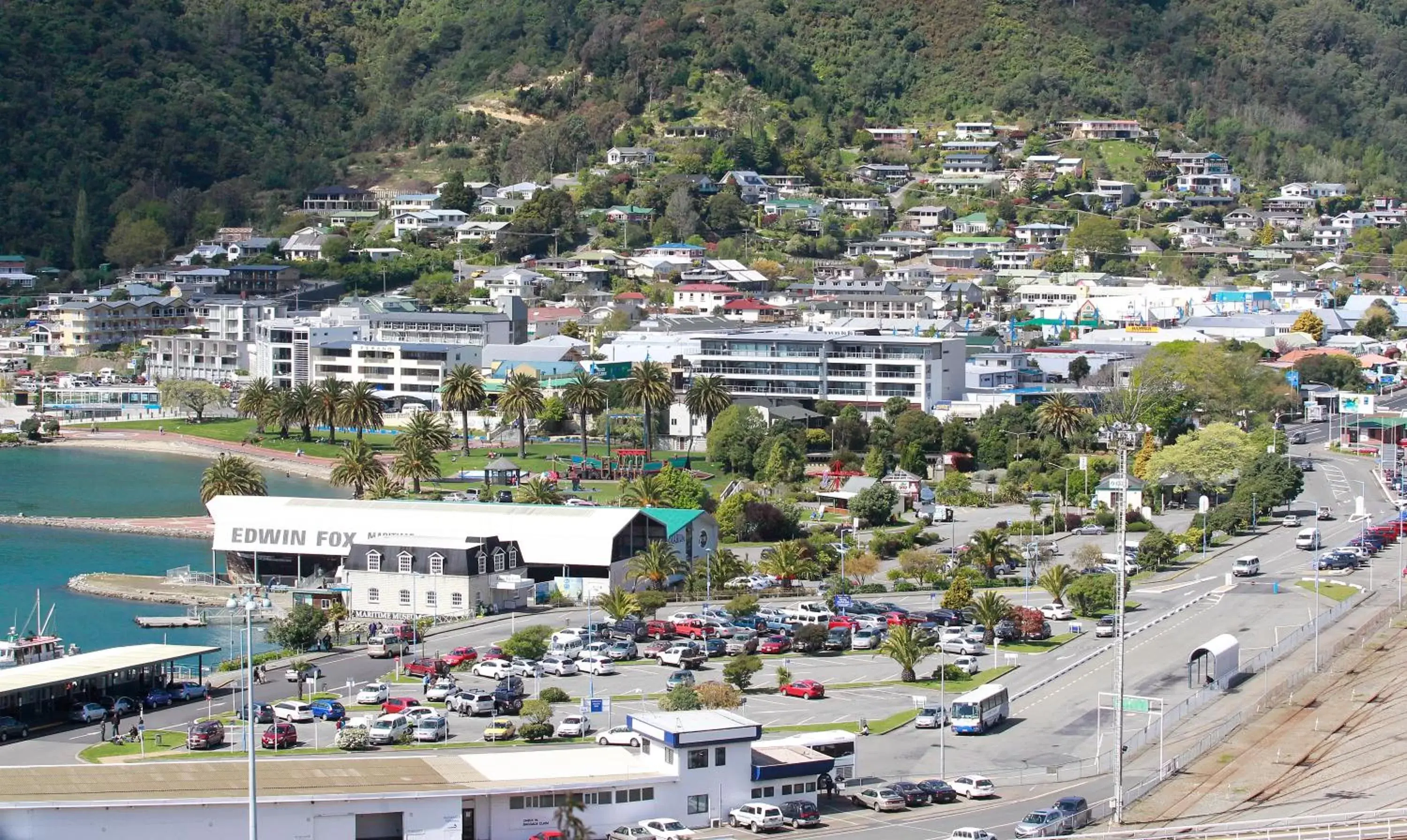 View (from property/room), Bird's-eye View in Harbour View Motel