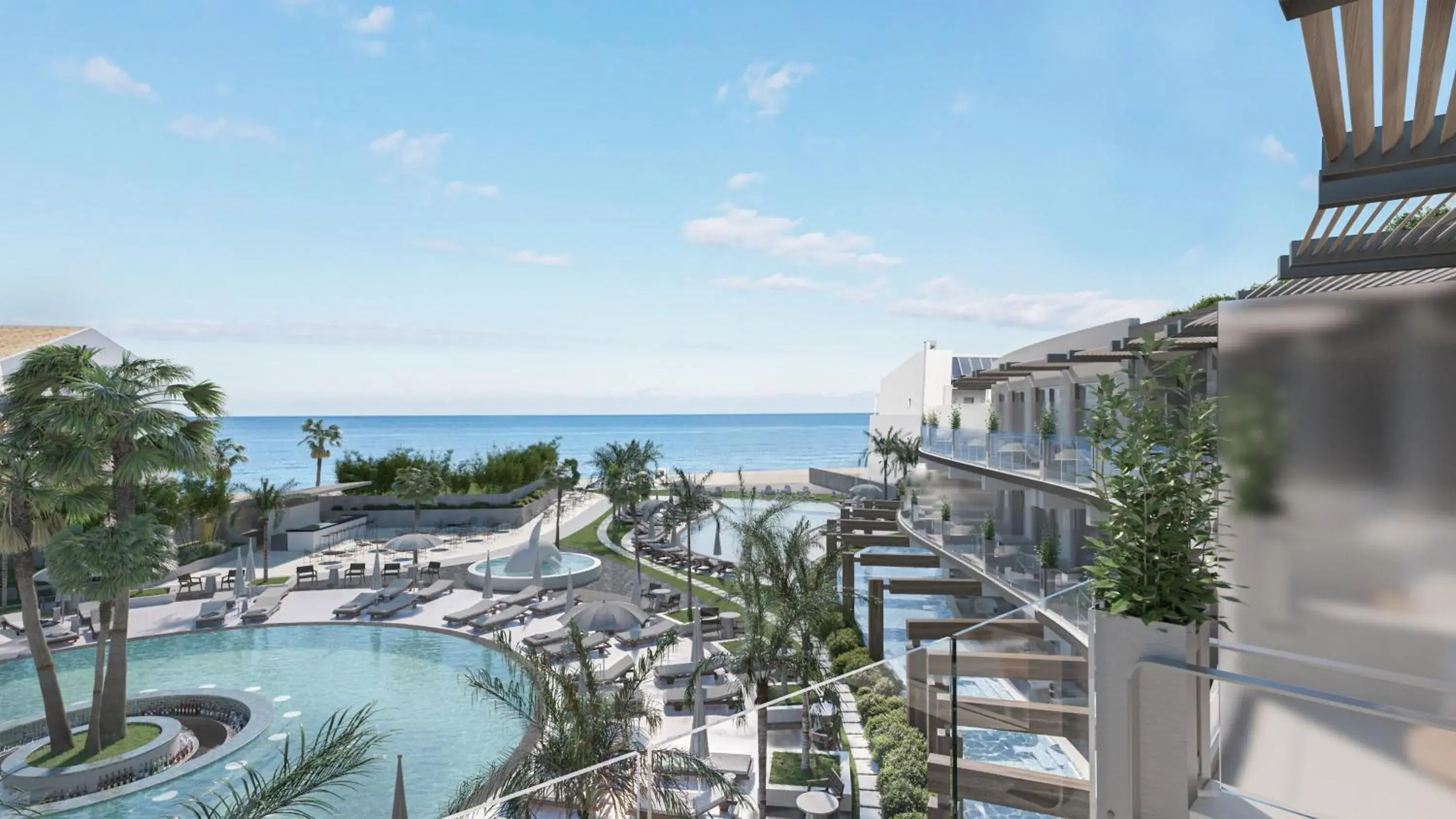 Property building, Pool View in Nautilux Rethymno by Mage Hotels