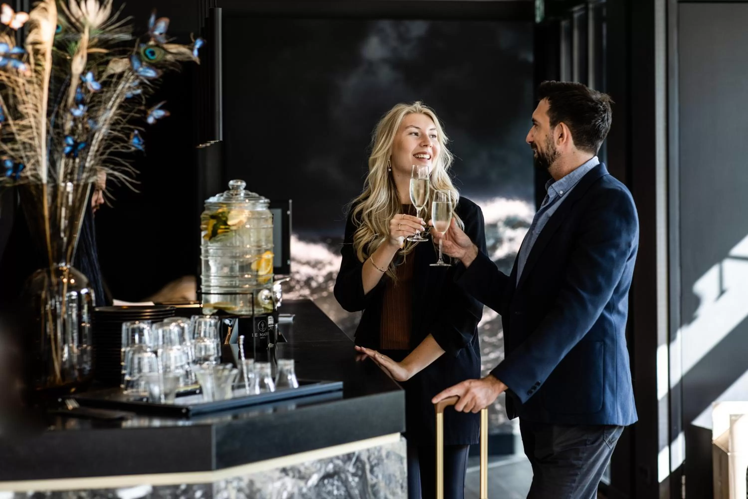 Lobby or reception in Le Marin Hotel Rotterdam City - Handwritten Collection