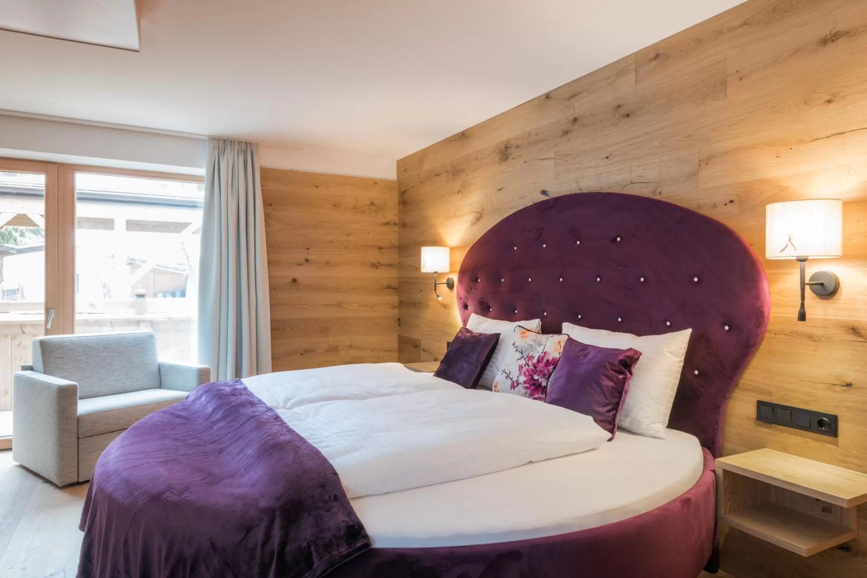 Bed in Boutiquehotel die Alpbacherin 4 Sterne Superior