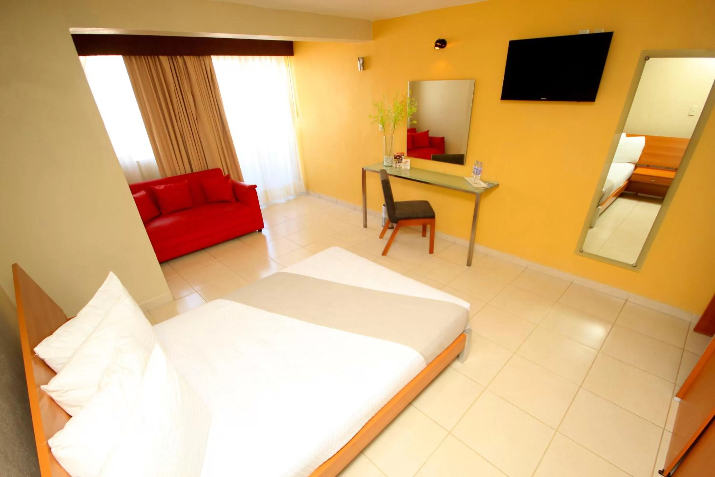 Bed in Hotel Balcón del Cielo