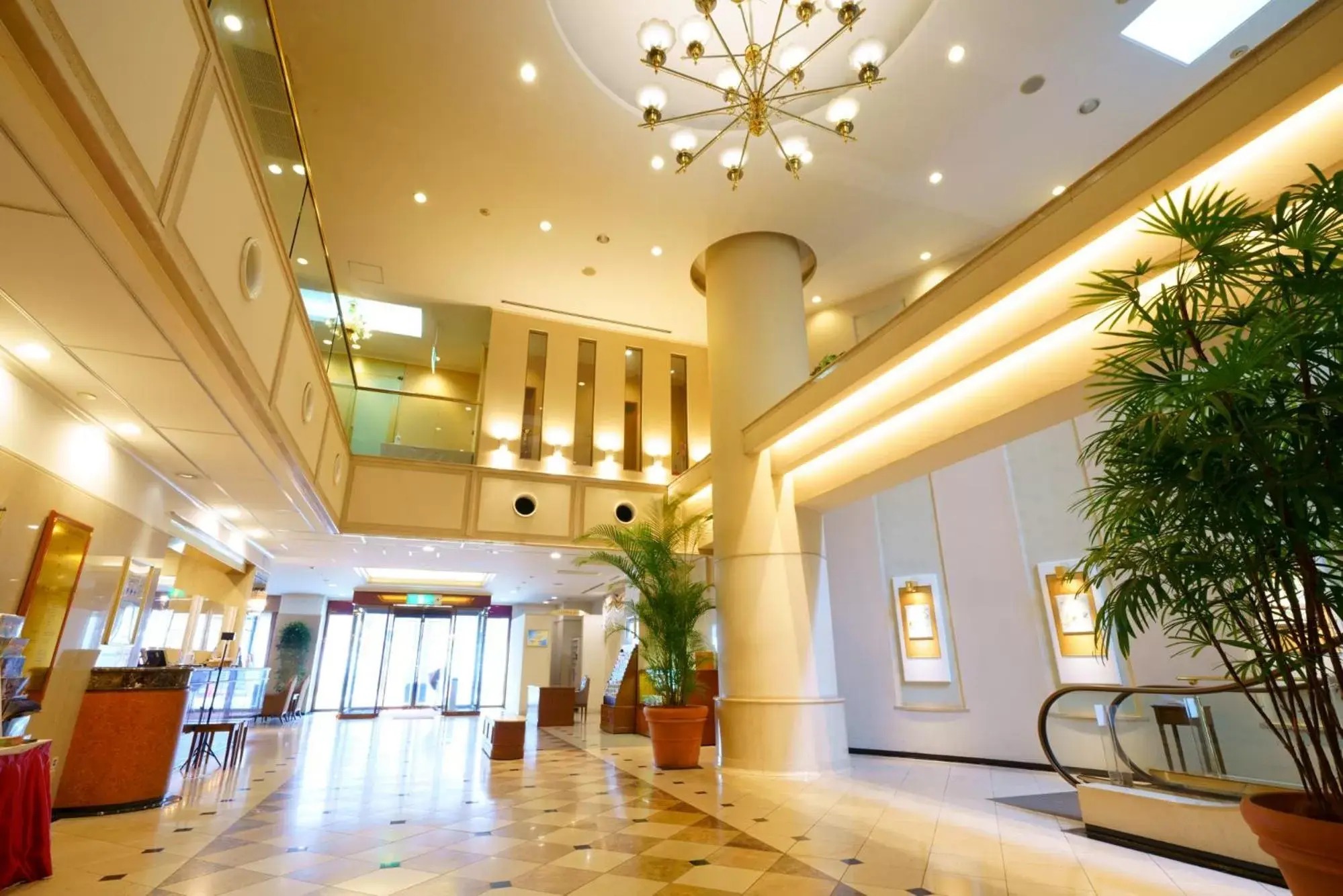 Lobby or reception, Lobby/Reception in Sasebo Washington Hotel