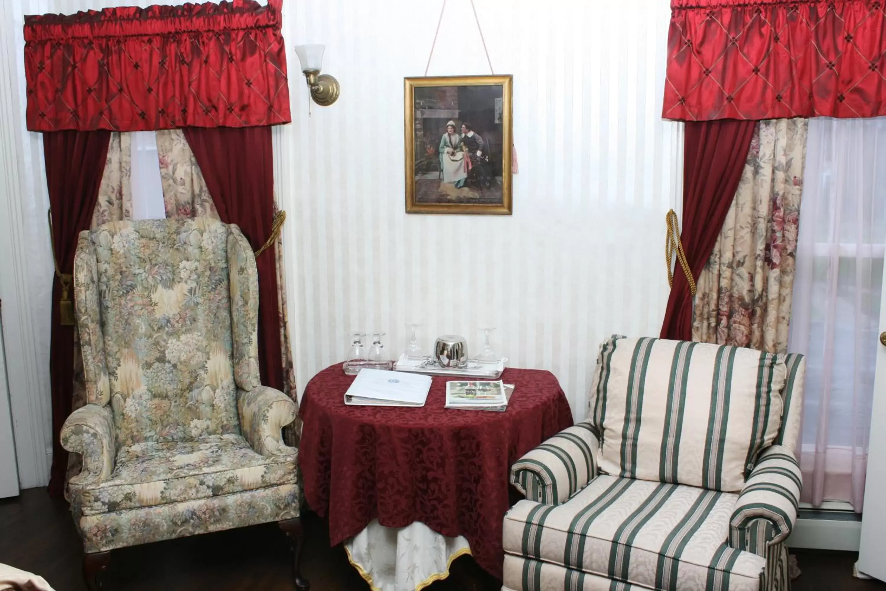 Seating Area in The Gridley Inn B&B