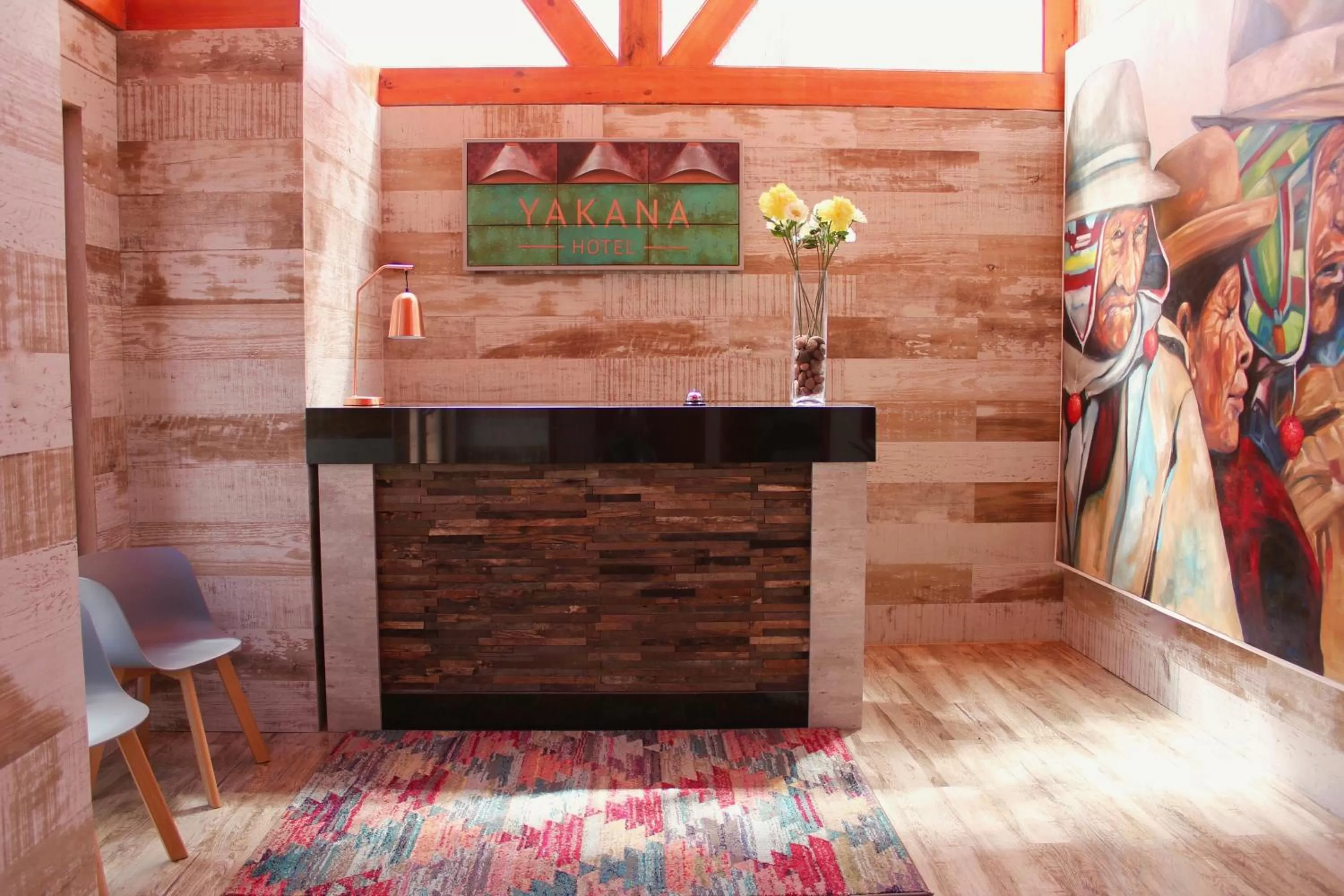 Lobby or reception in Yakana Hotel