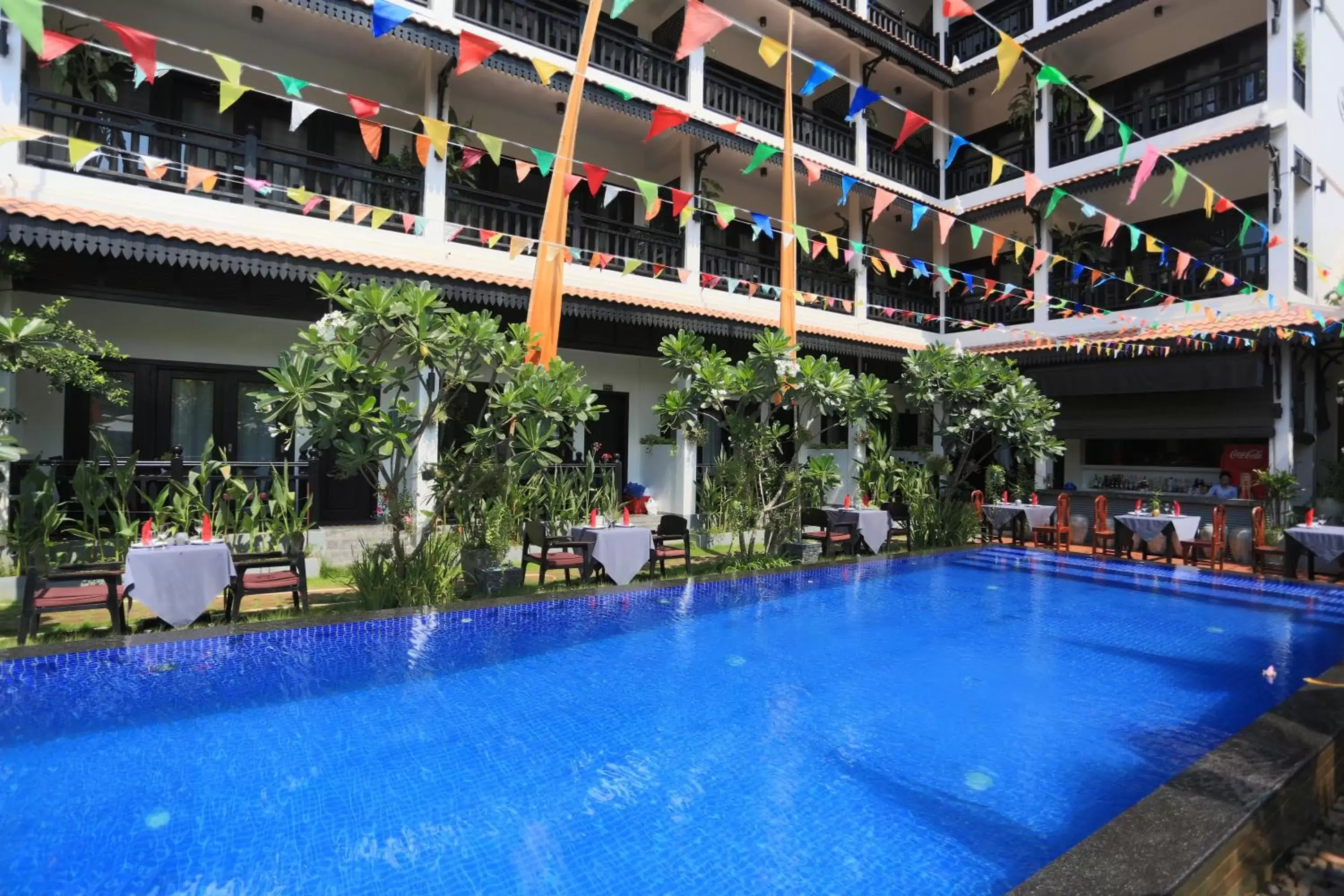 Swimming Pool in Khmer Mansion Boutique Hotel