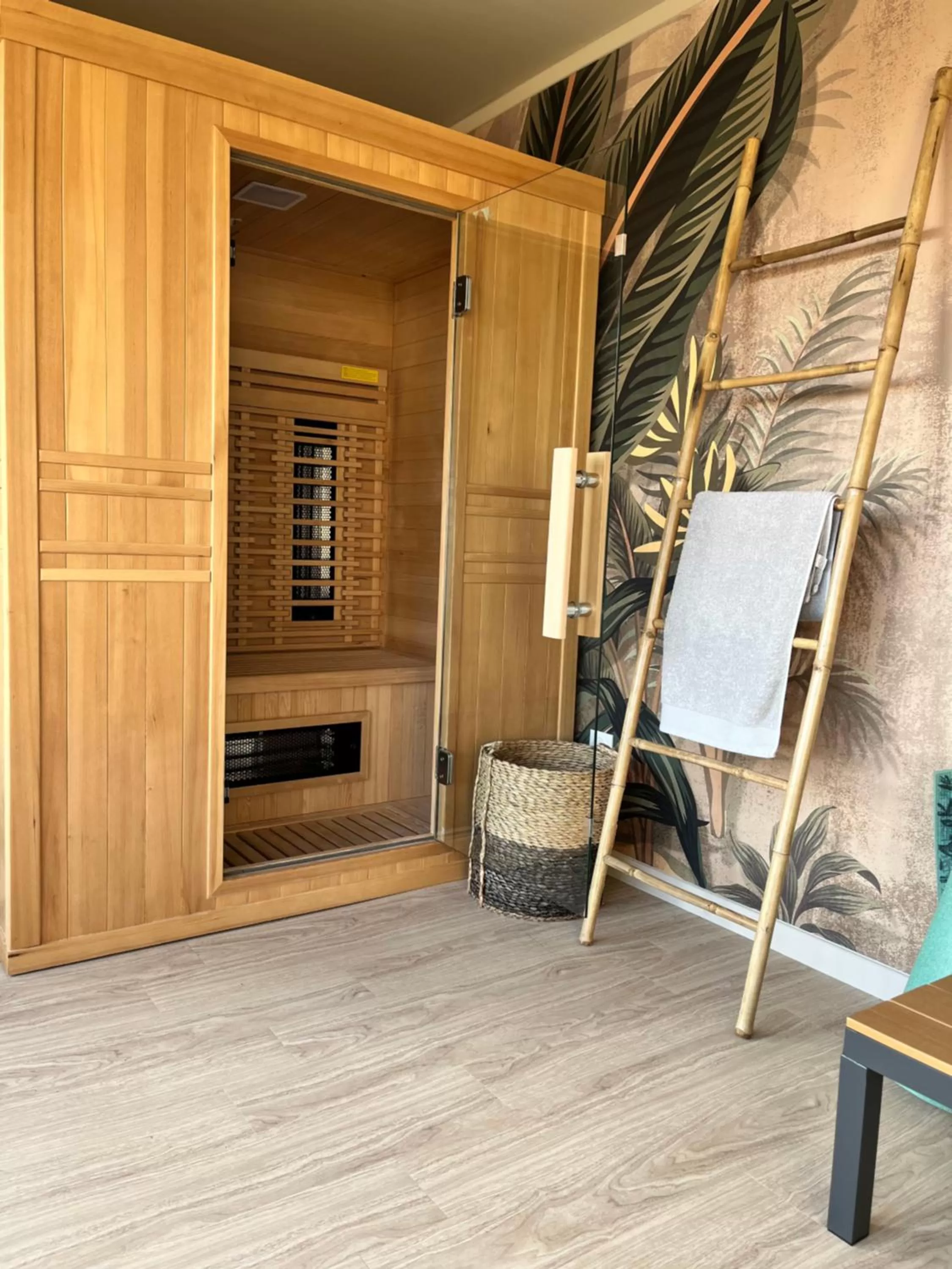 Sauna in Maison d'hôtes ÔVillage