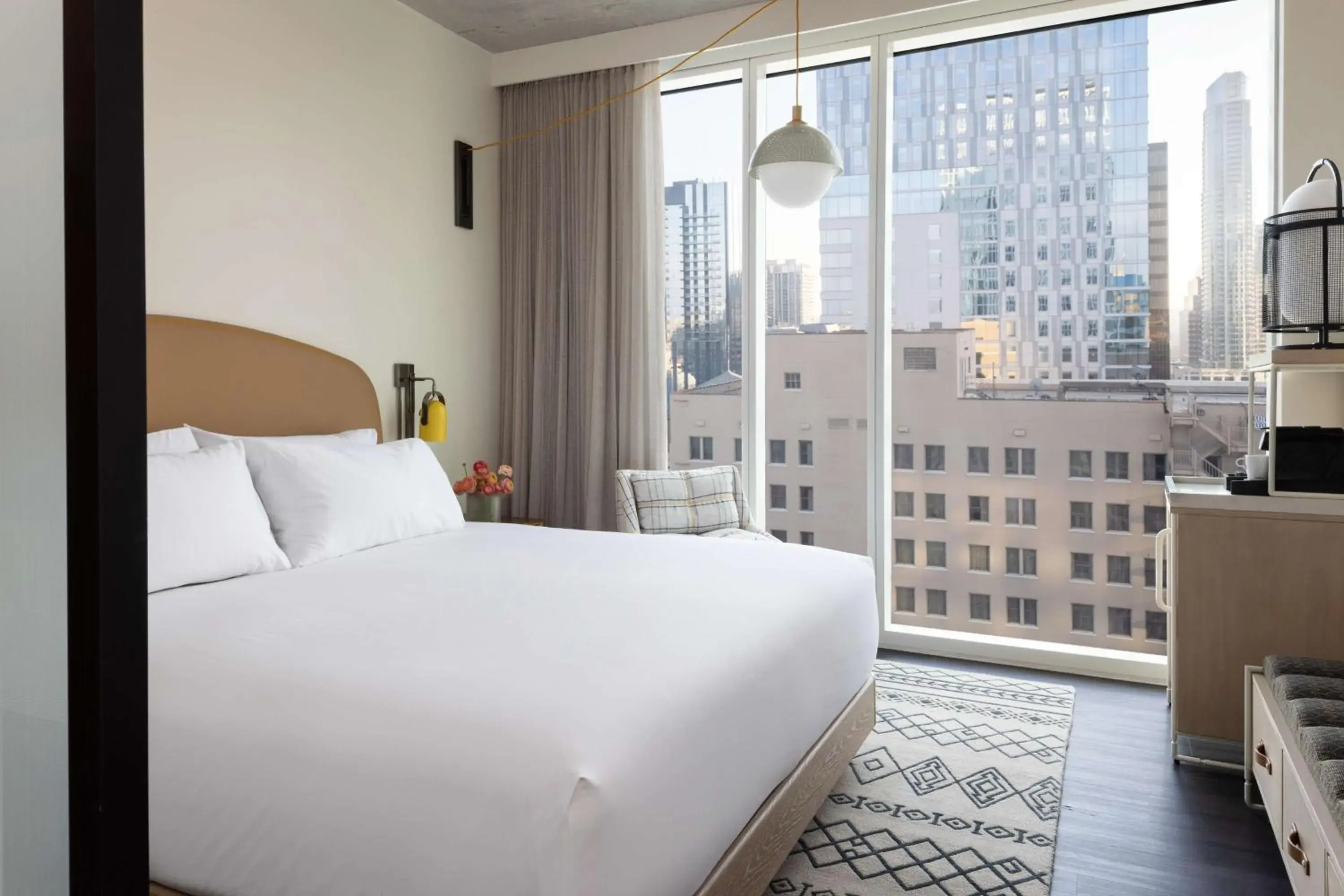 View (from property/room), Bed in Hyatt Centric Congress Avenue Austin