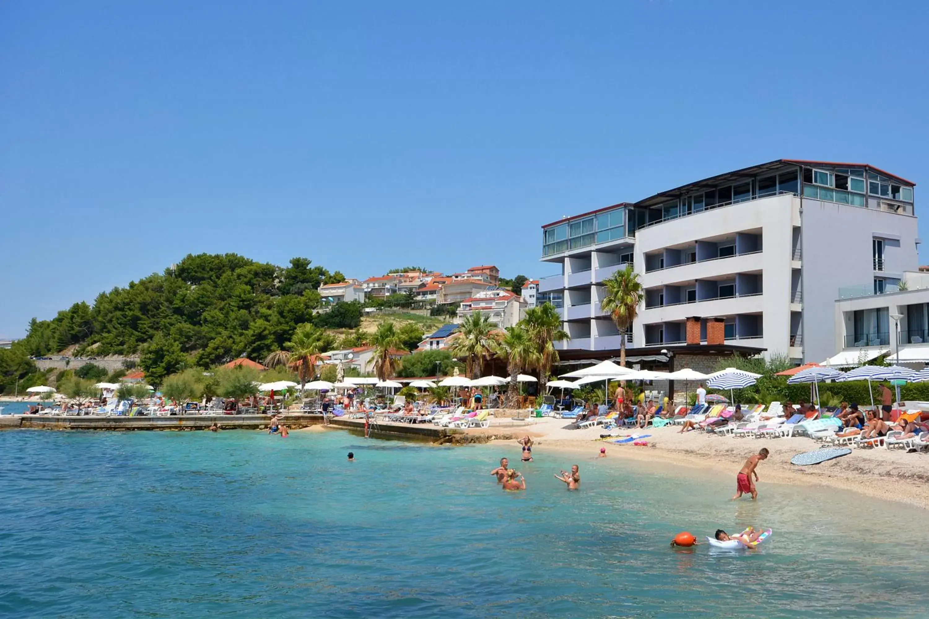 Property building, Beach in Hotel San Antonio