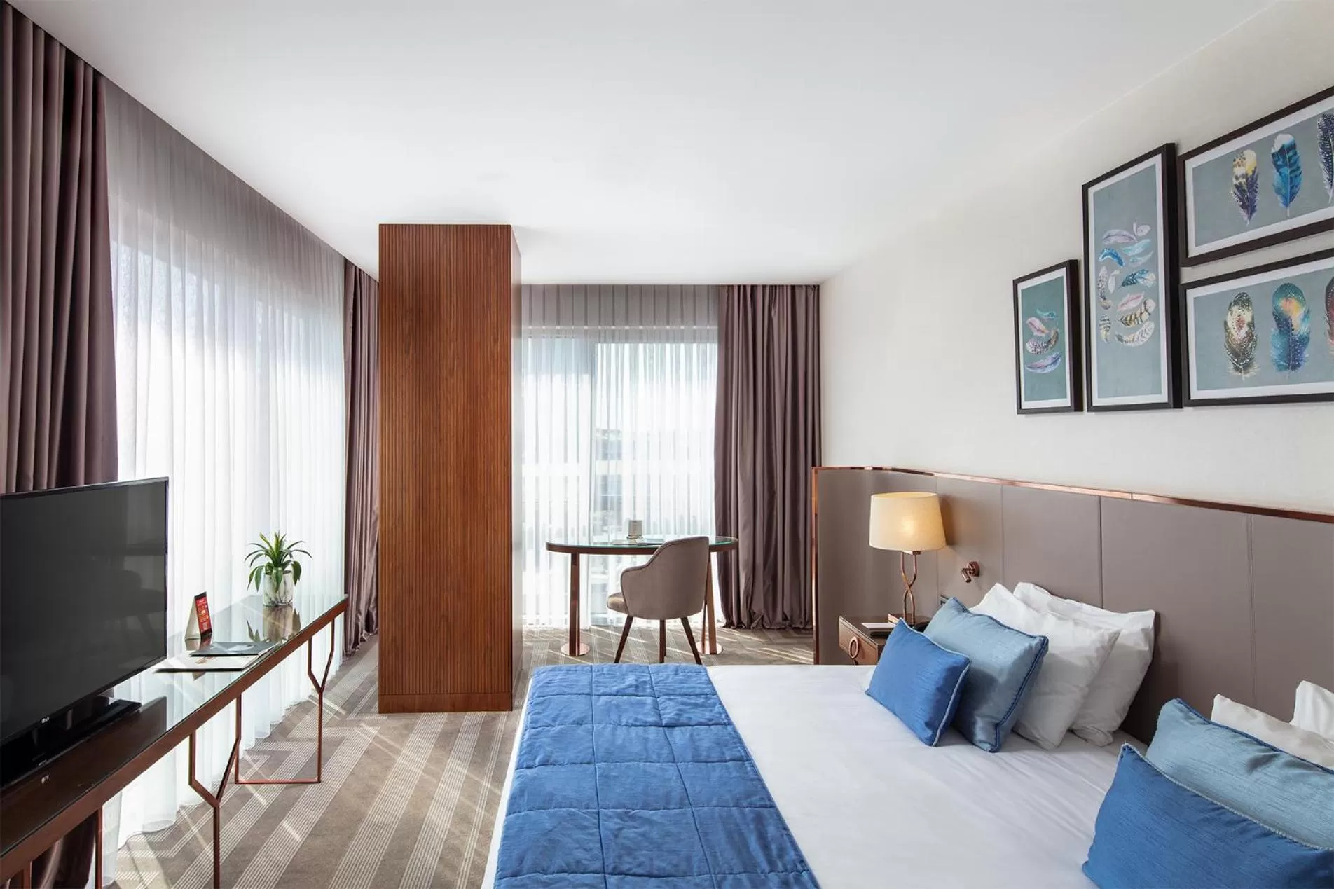 Bed in Lionel Hotel Istanbul