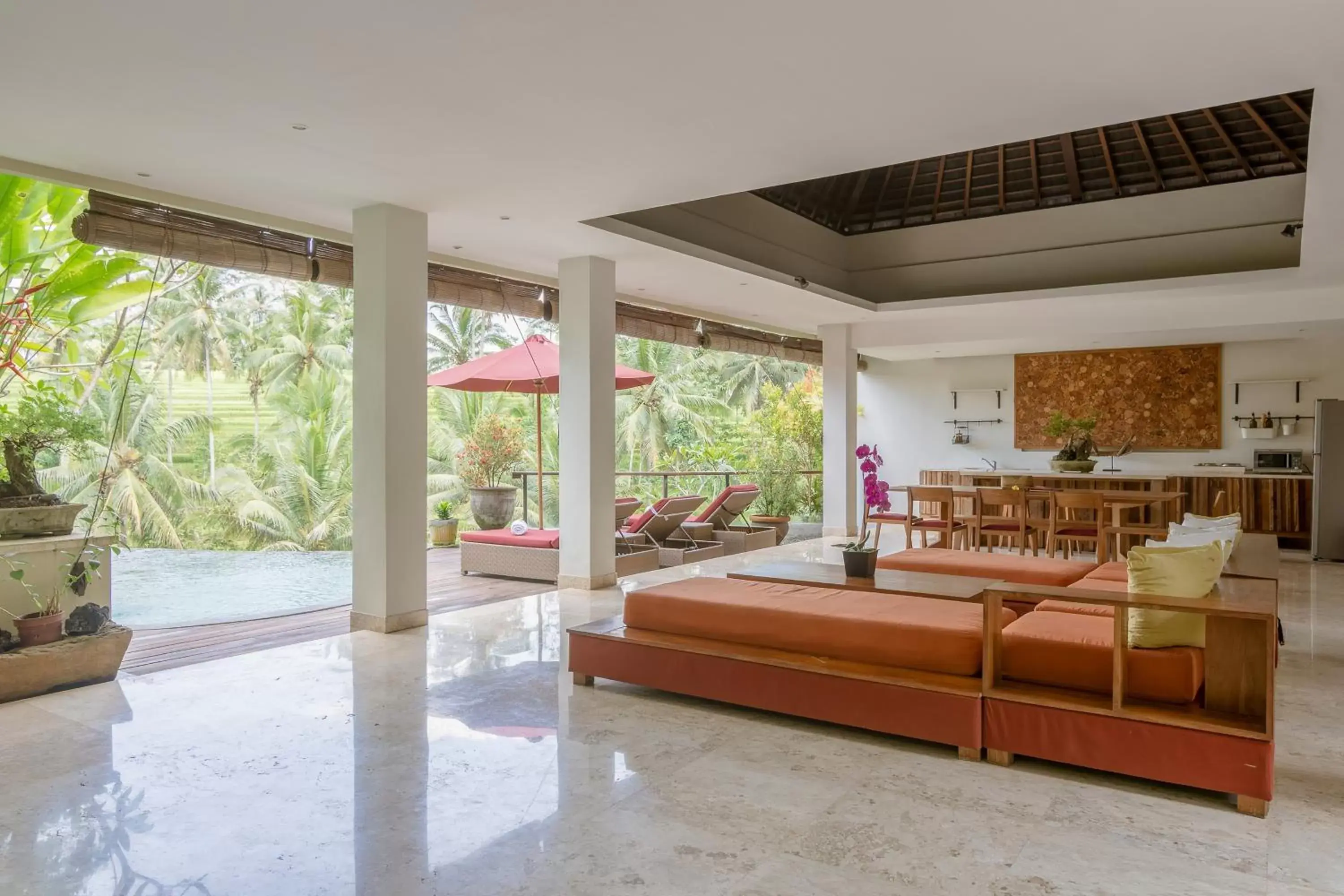 Living room in Puri Sebali Resort