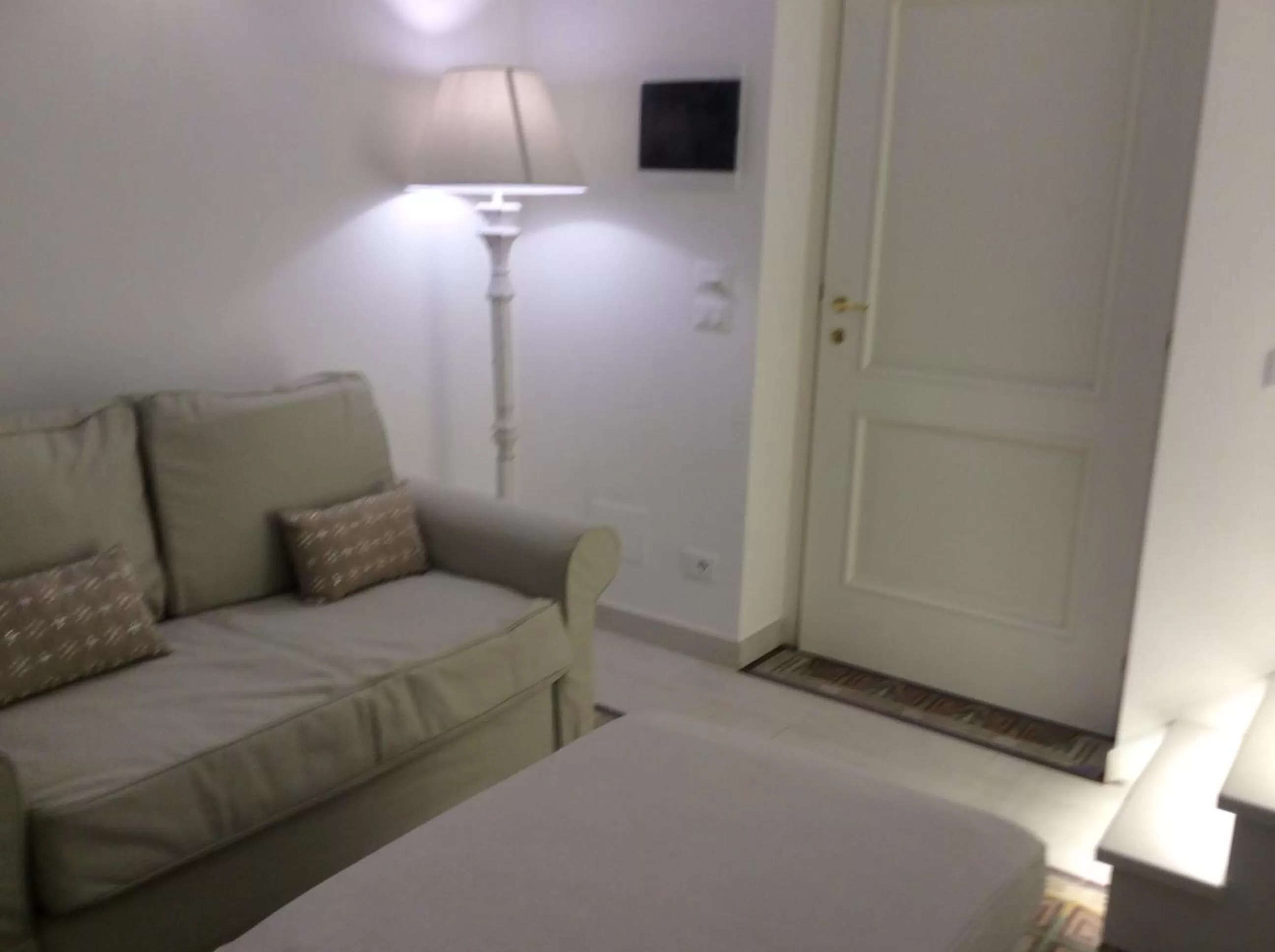 Living room in Suite Le Perle