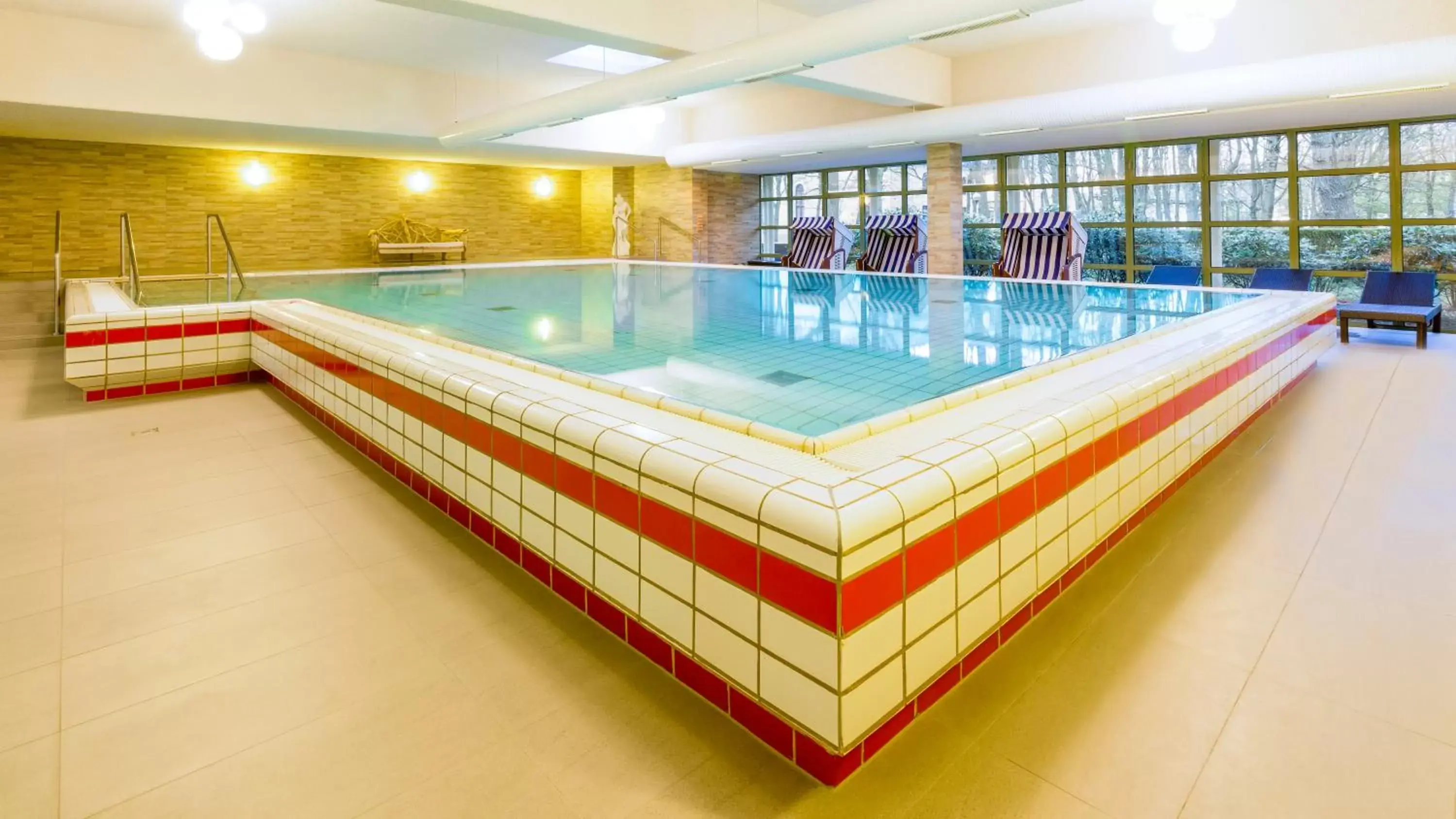 Fitness centre/facilities, Swimming Pool in Michels Thalasso Hotel Nordseehaus