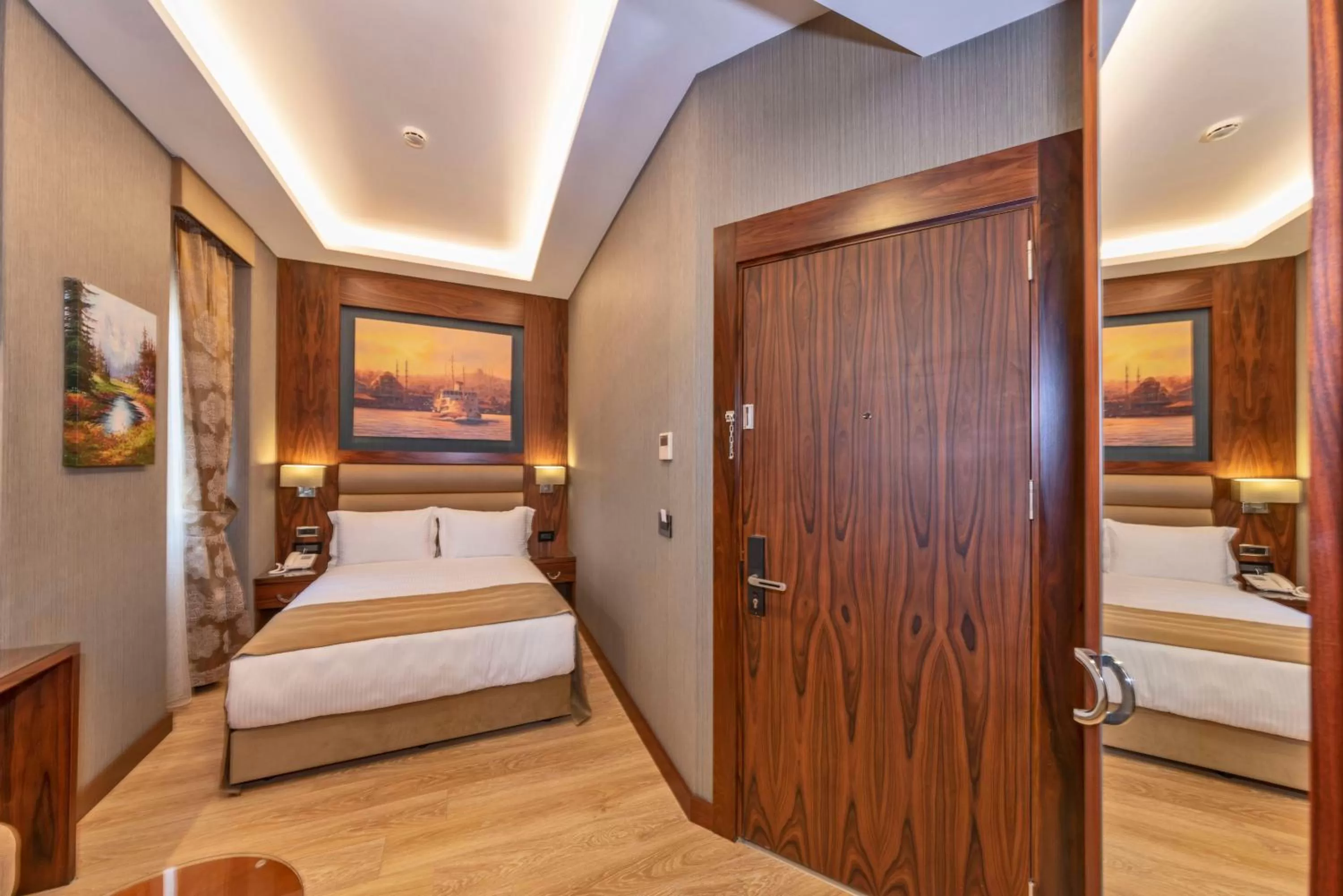 Bed in Piya Sport Hotel