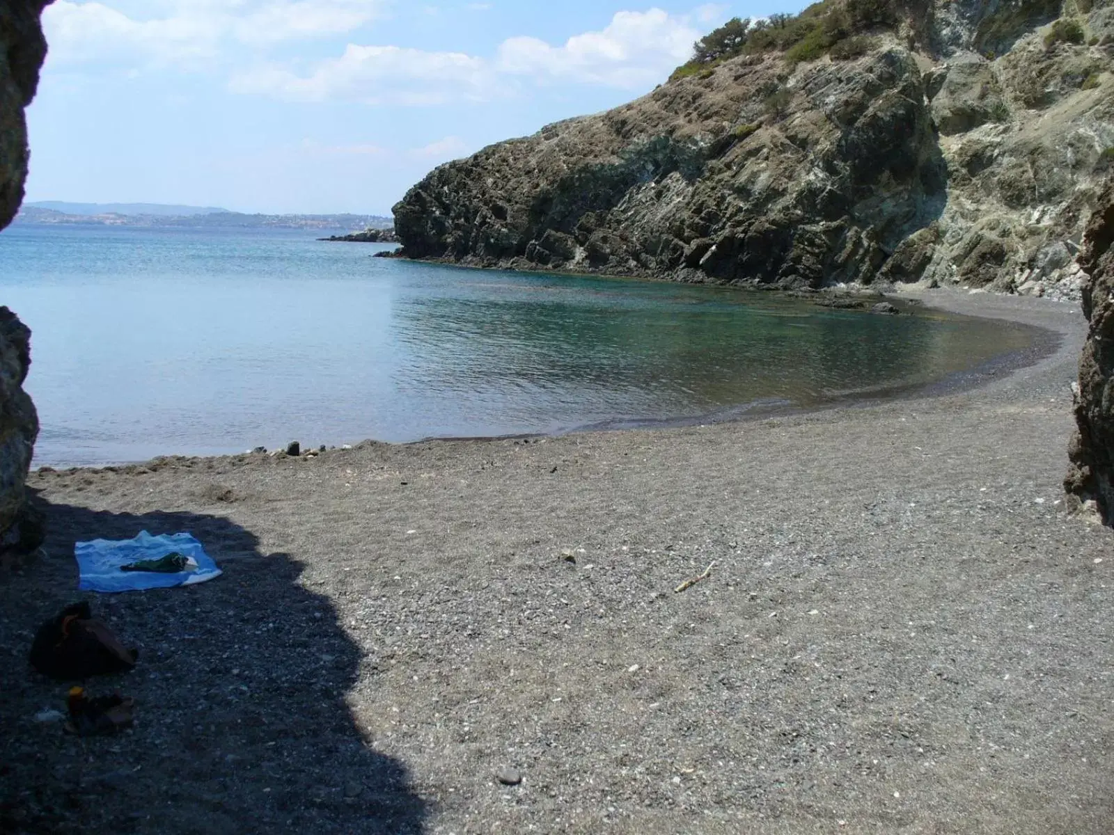 Natural landscape, Beach in Zoe Pension