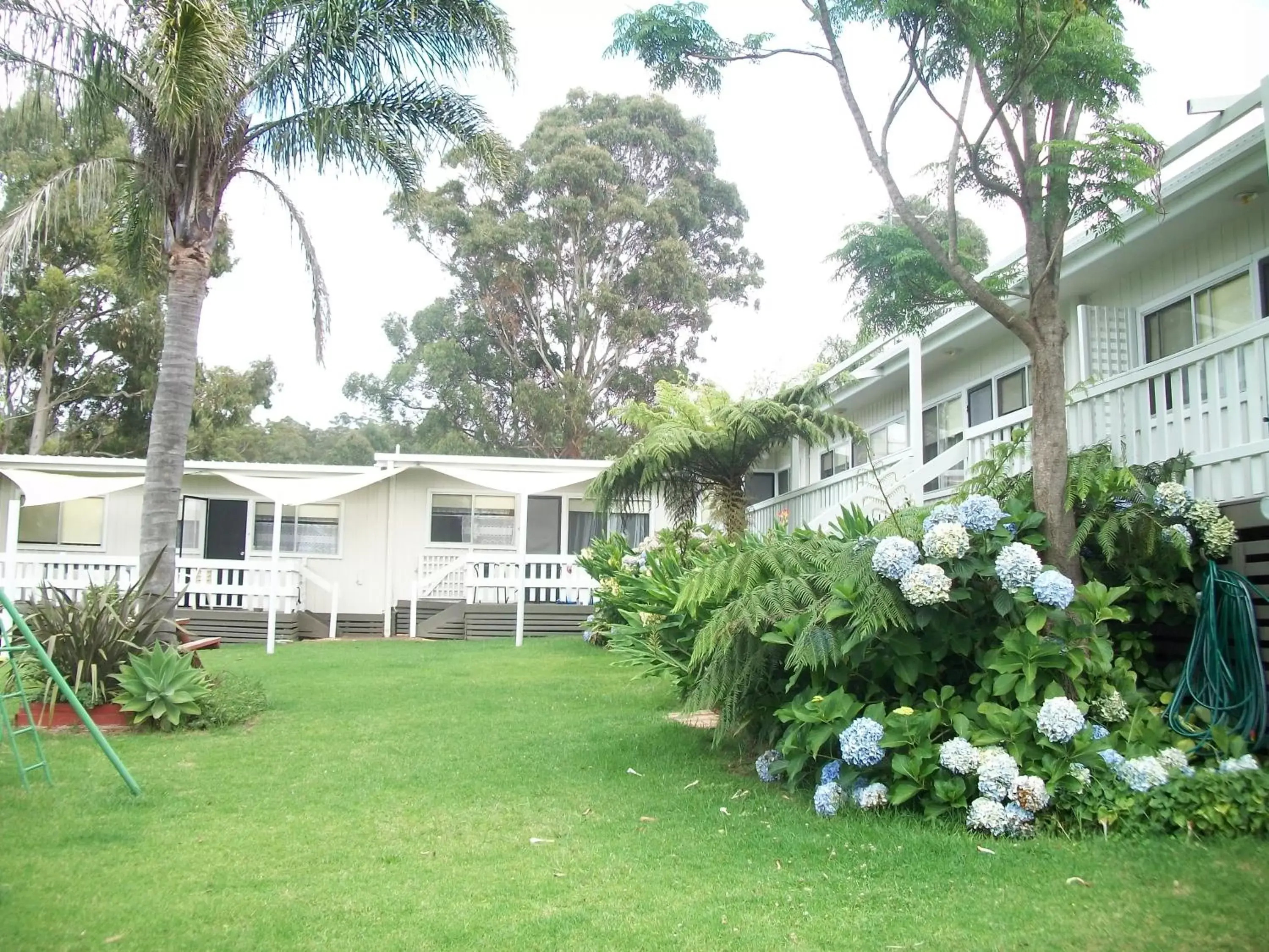 Garden view, Property Building in Top of the Lake Holiday Units