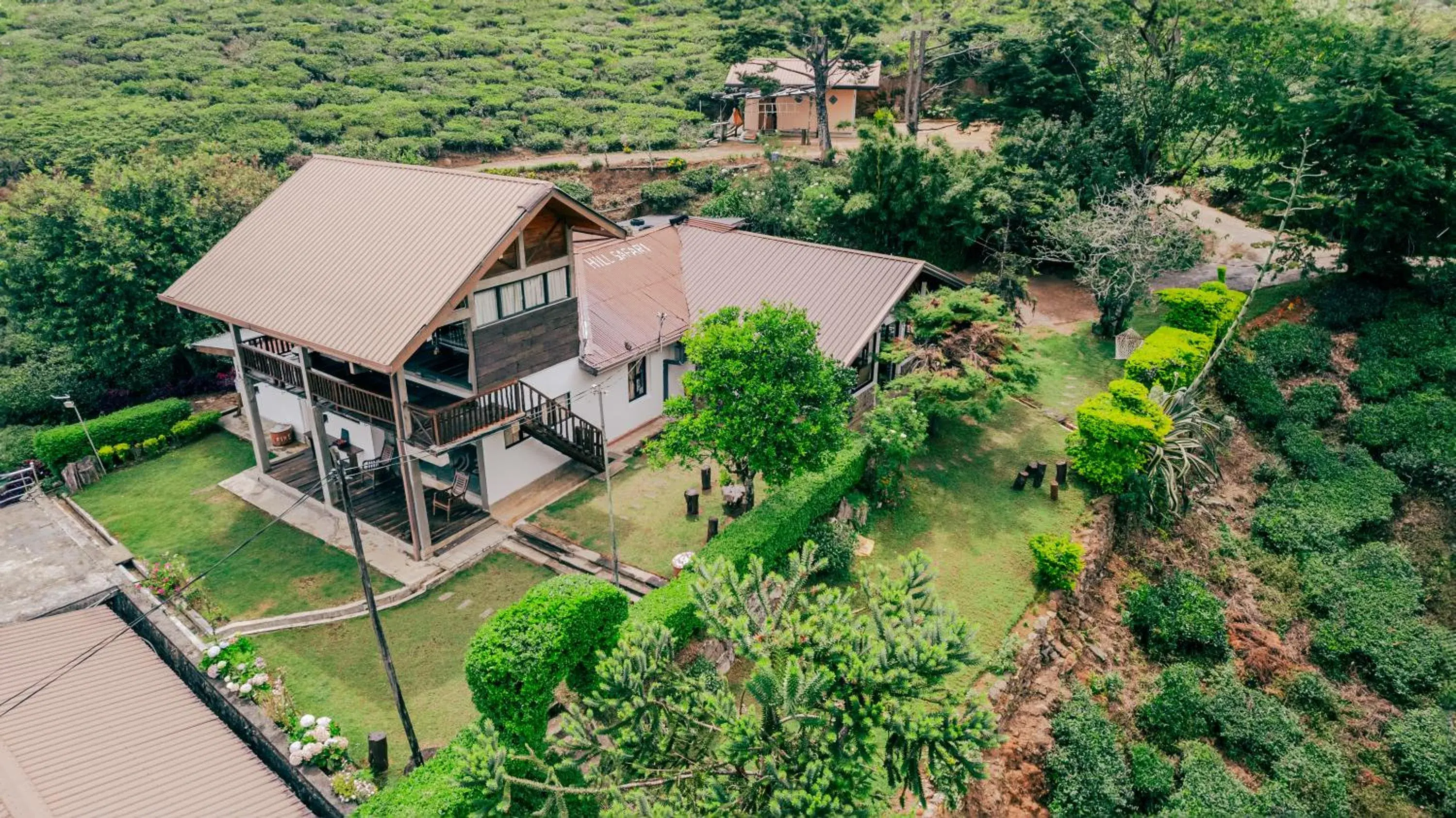 Bird's-eye View in Hill Safari Eco Lodge