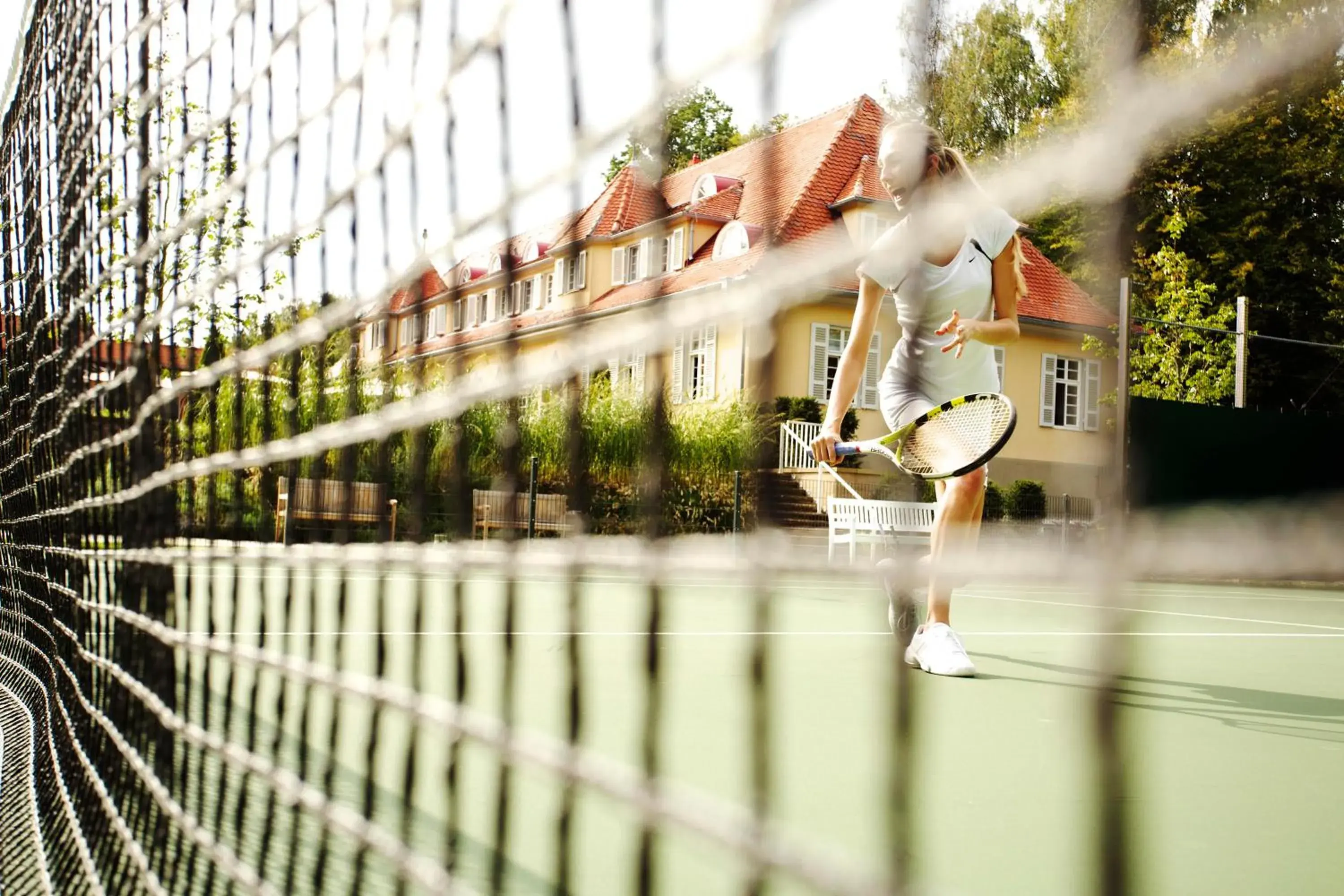 Tennis court in Waldhotel Stuttgart