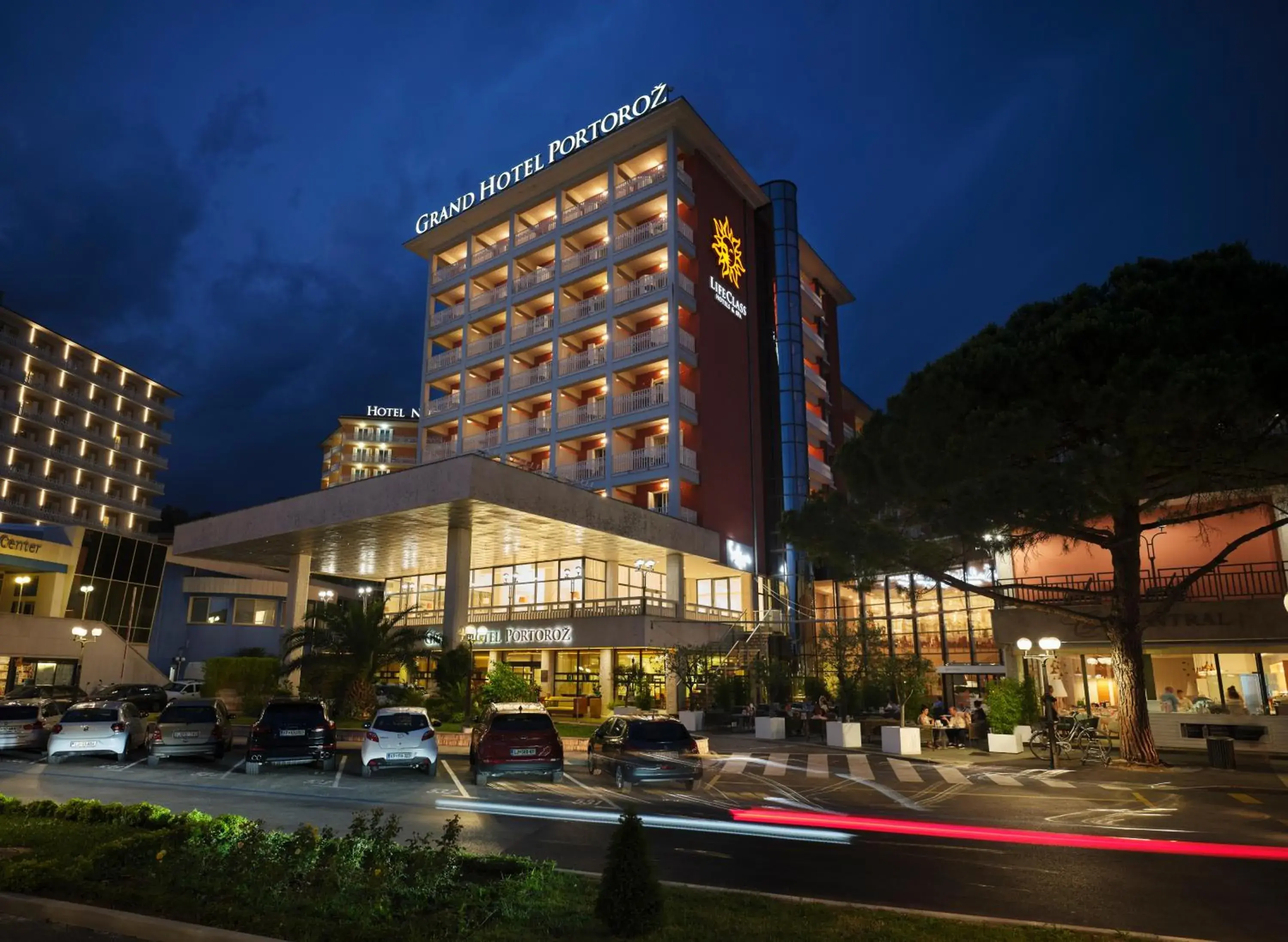 Facade/entrance, Property Building in Grand Hotel Portoroz 4* superior  Terme & Wellness LifeClass