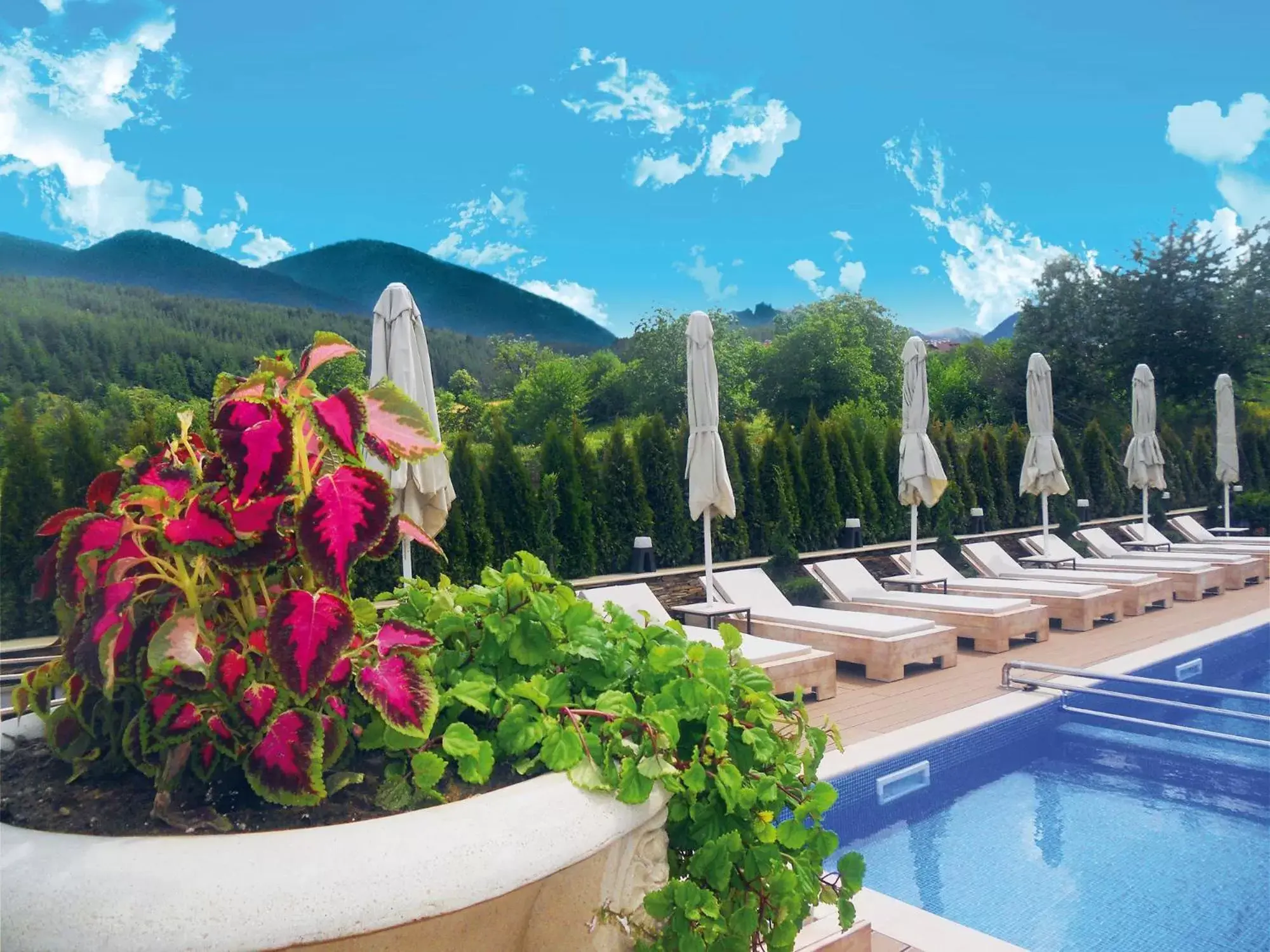 Mountain view, Swimming Pool in Premier Luxury Mountain Resort