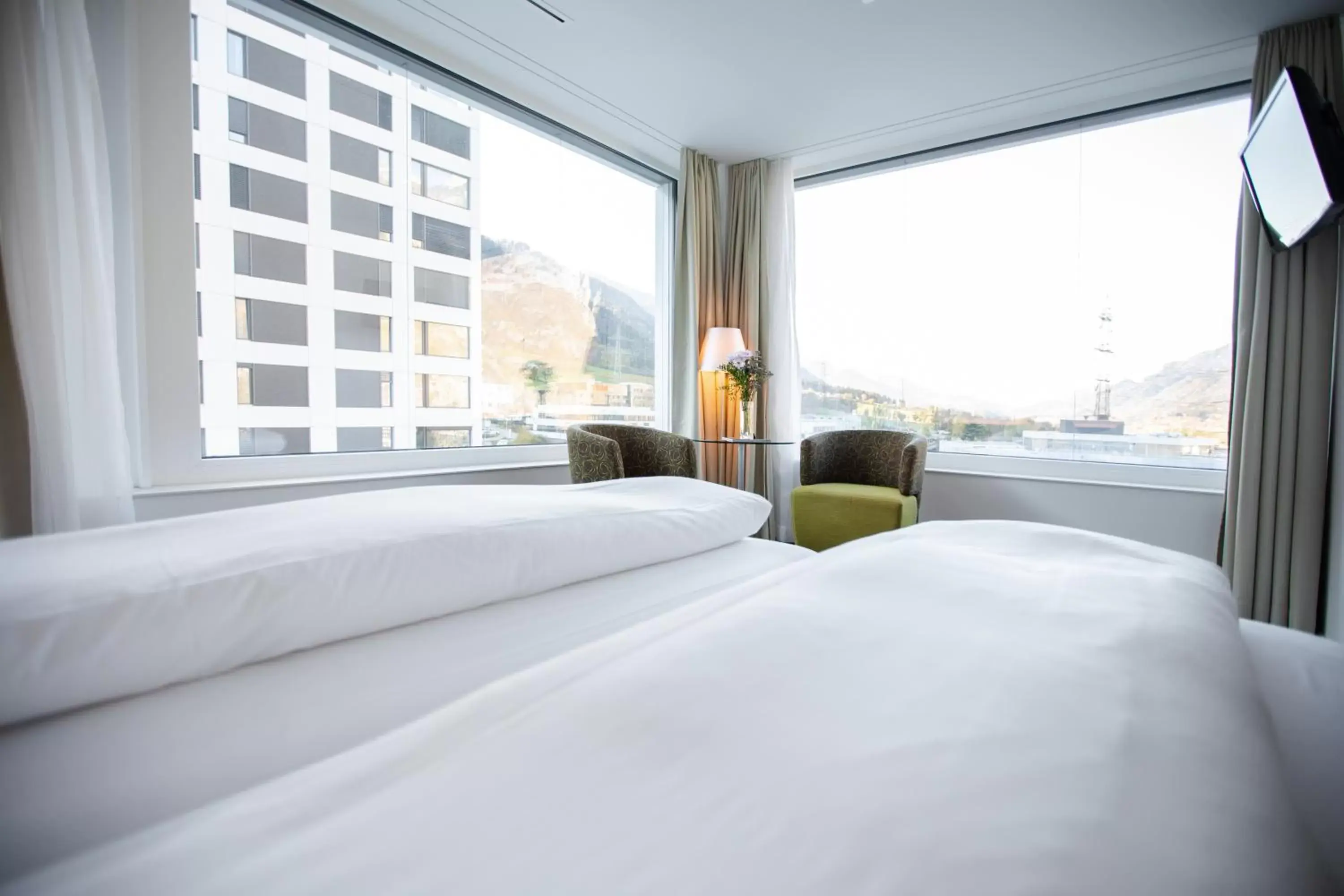 Bedroom, Bed in Mercure Chur City West