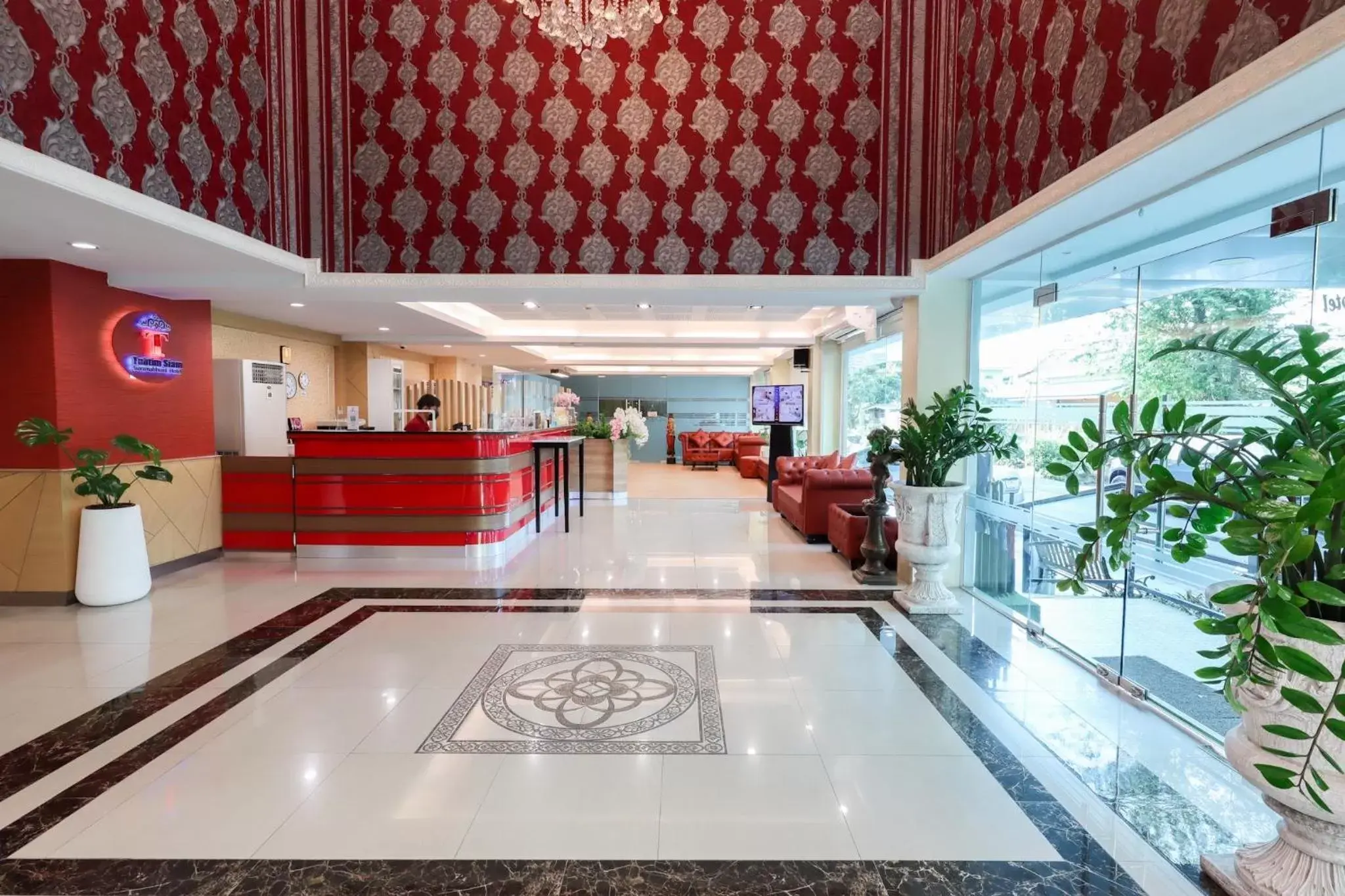 Lobby or reception, Lobby/Reception in Tubtim Siam Suvarnabhumi Hotel