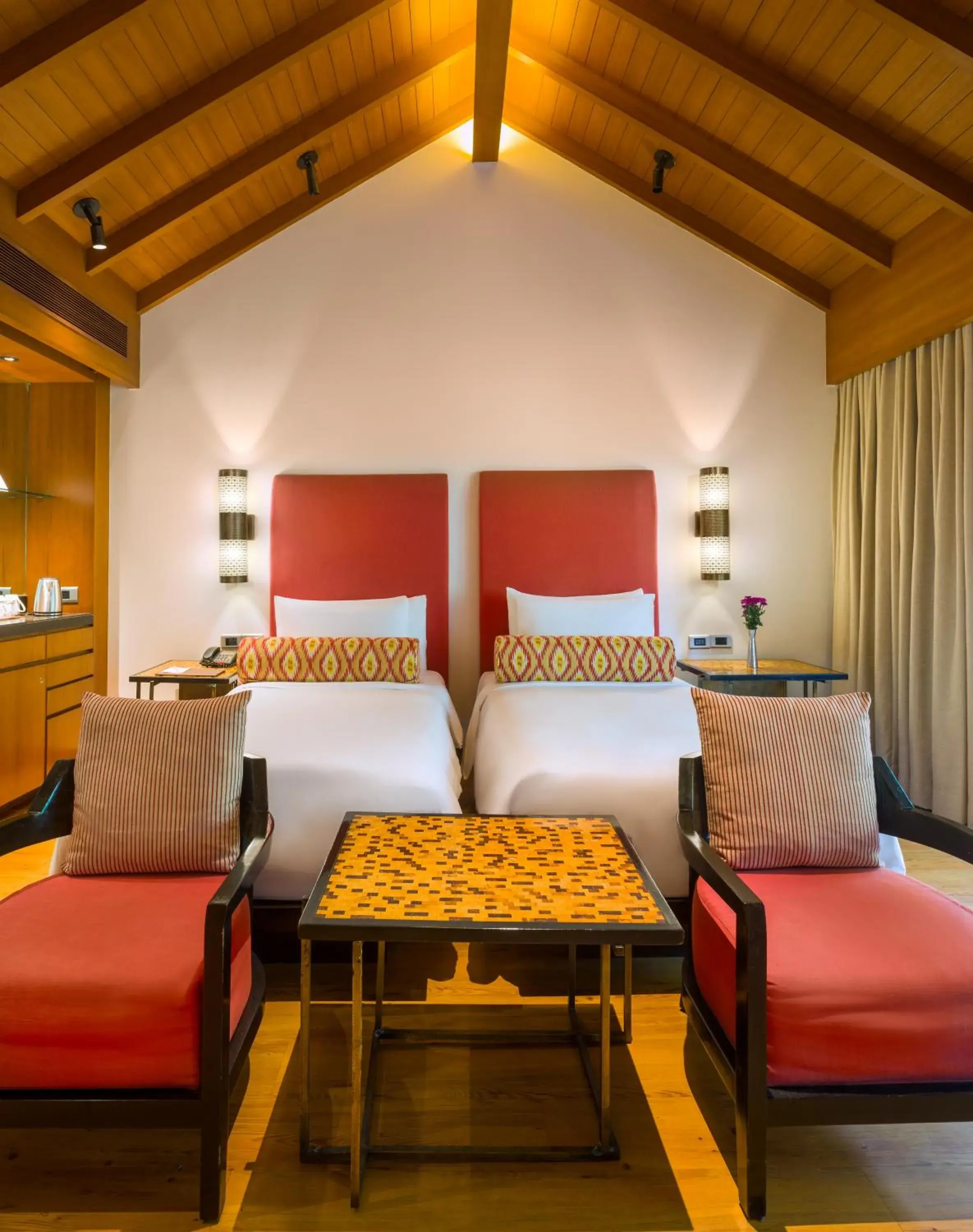 Bedroom, Bed in Alila Diwa Goa - A Hyatt Brand