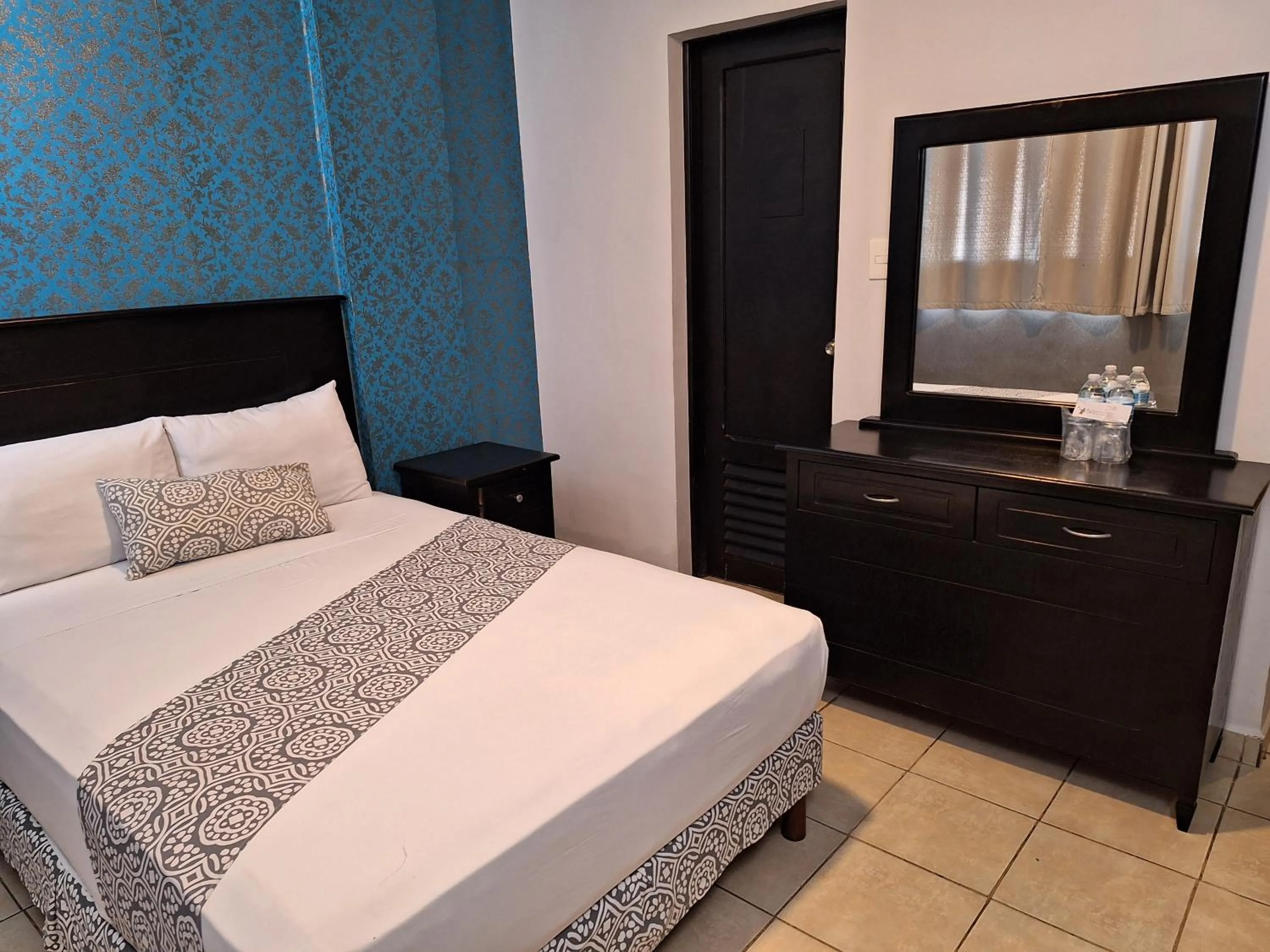 Bed in Hotel Costa Verde