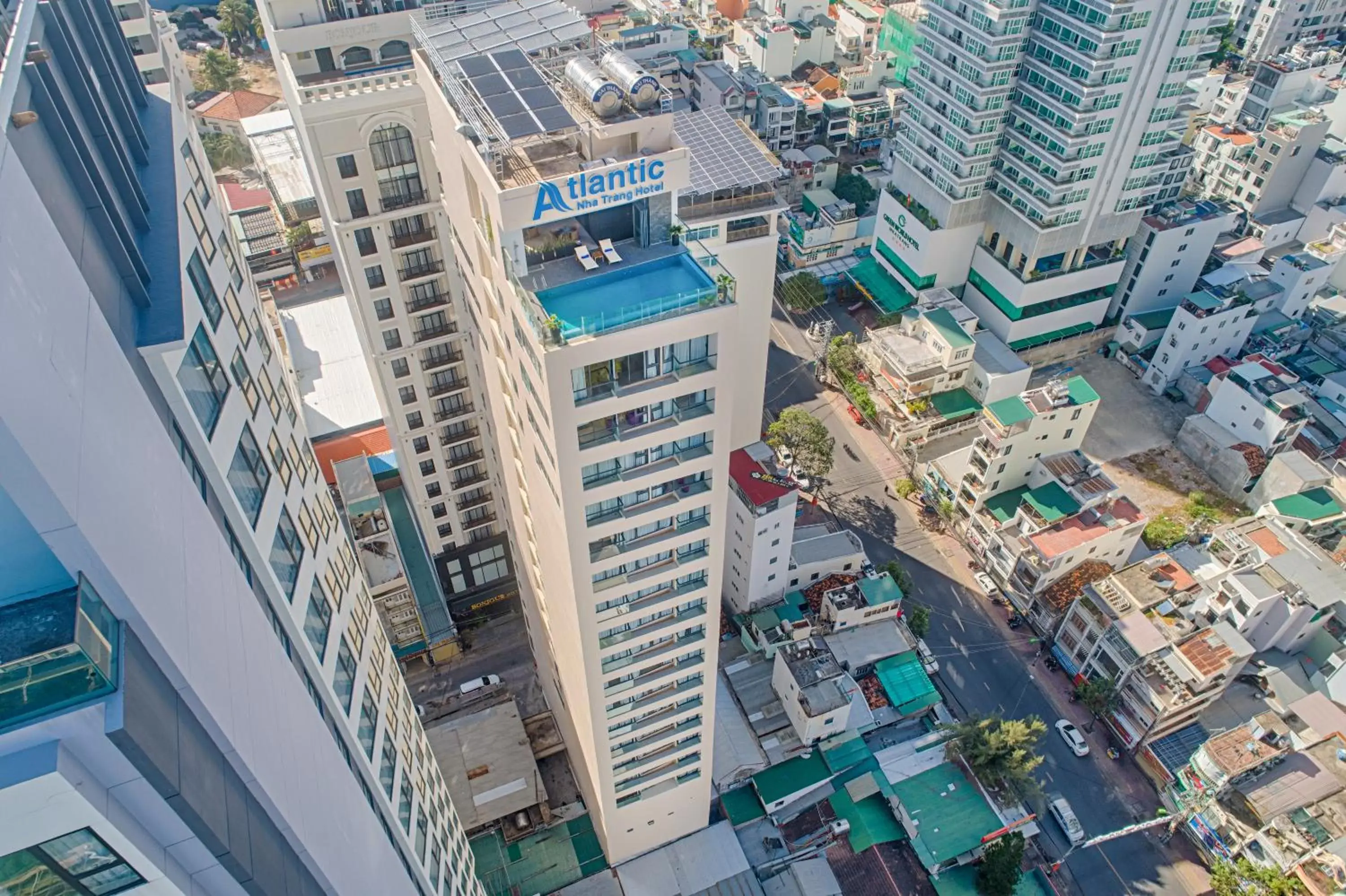 Property building, Bird's-eye View in Atlantic Nha Trang Hotel