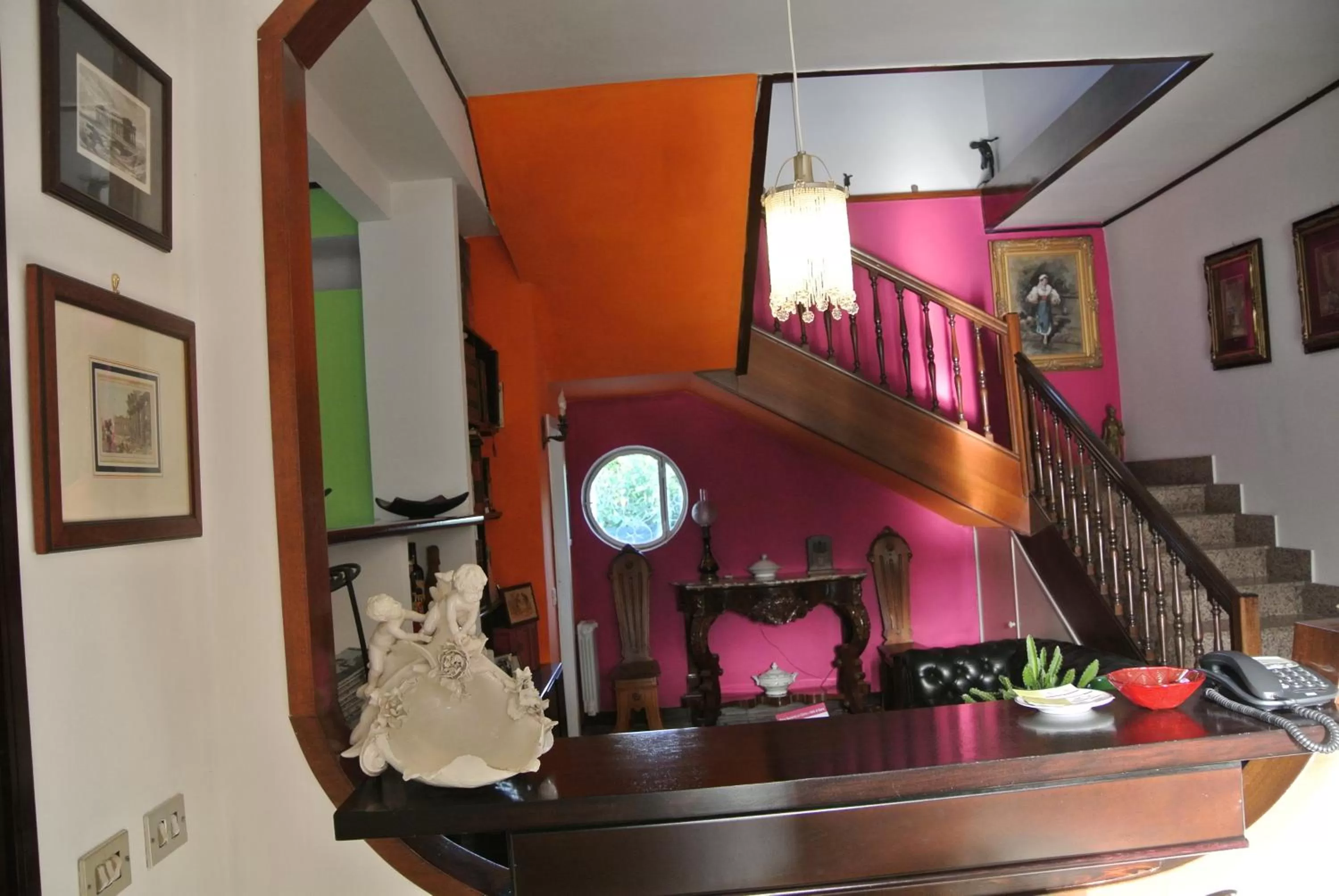 Lobby or reception in Villa Nicodemo