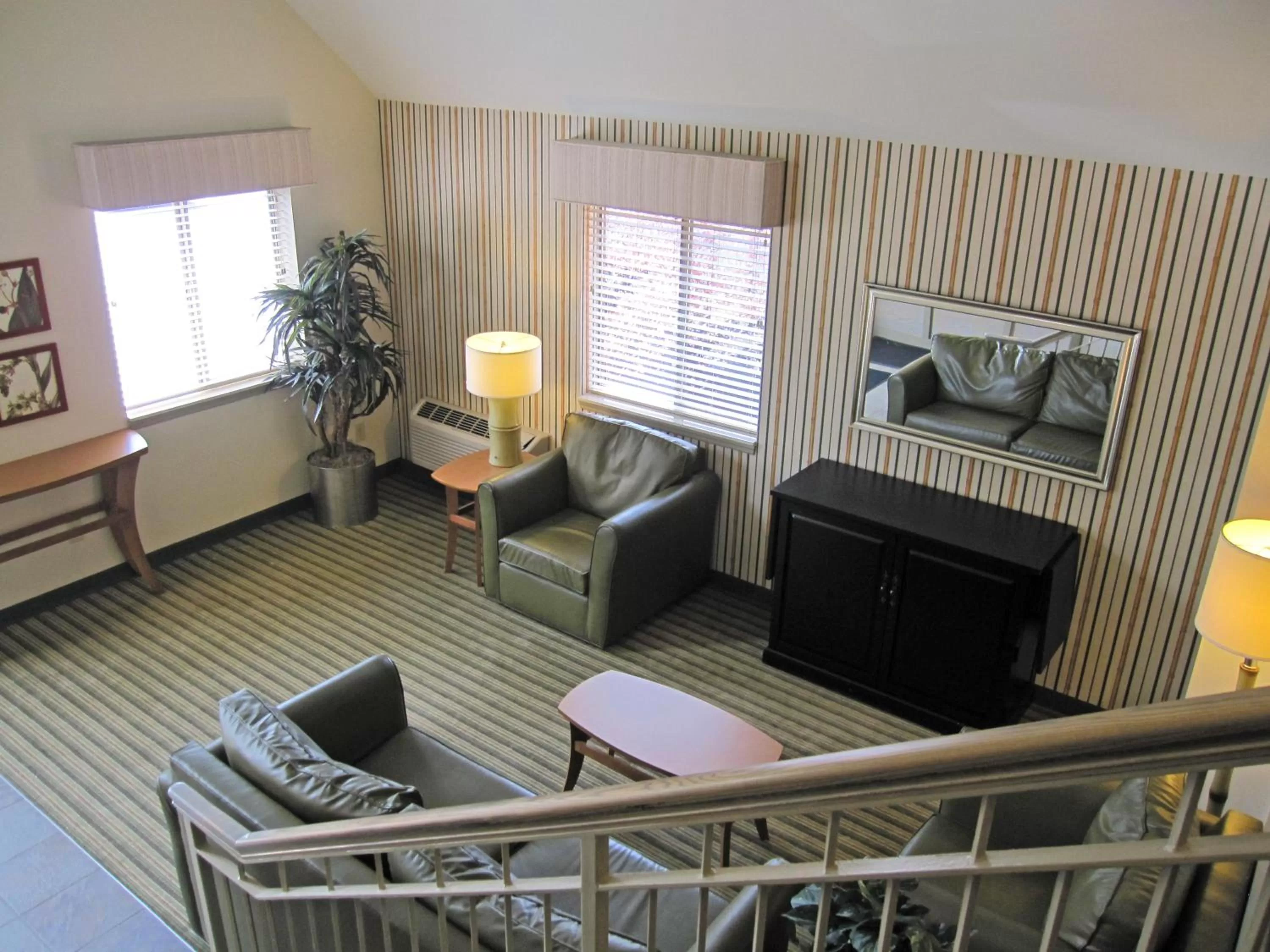 Lobby or reception, Bed in Extended Stay America Select Suites - Greenville - Haywood Mall