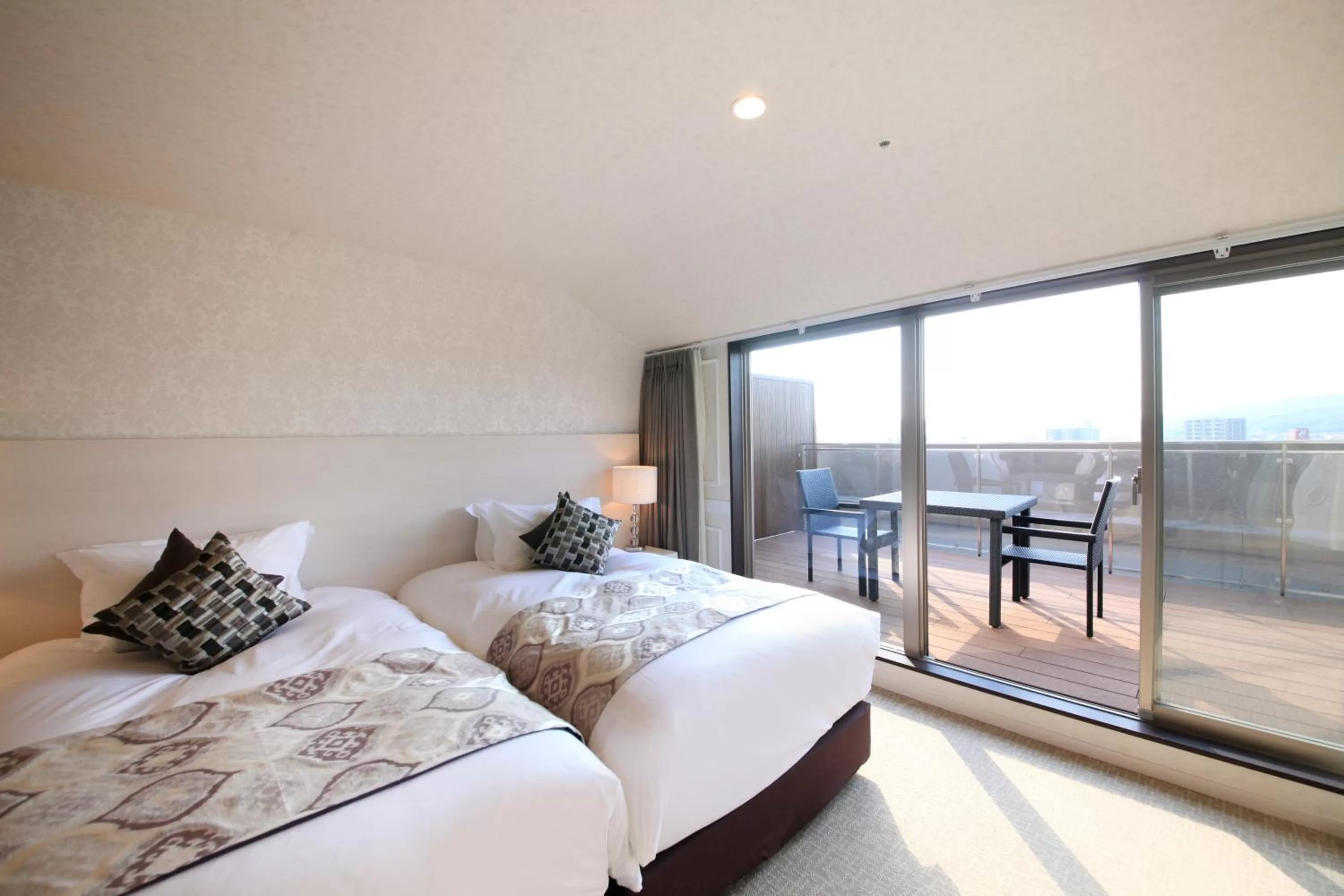 Photo of the whole room, Bed in Centurion Hotel & Spa Kurashiki Station