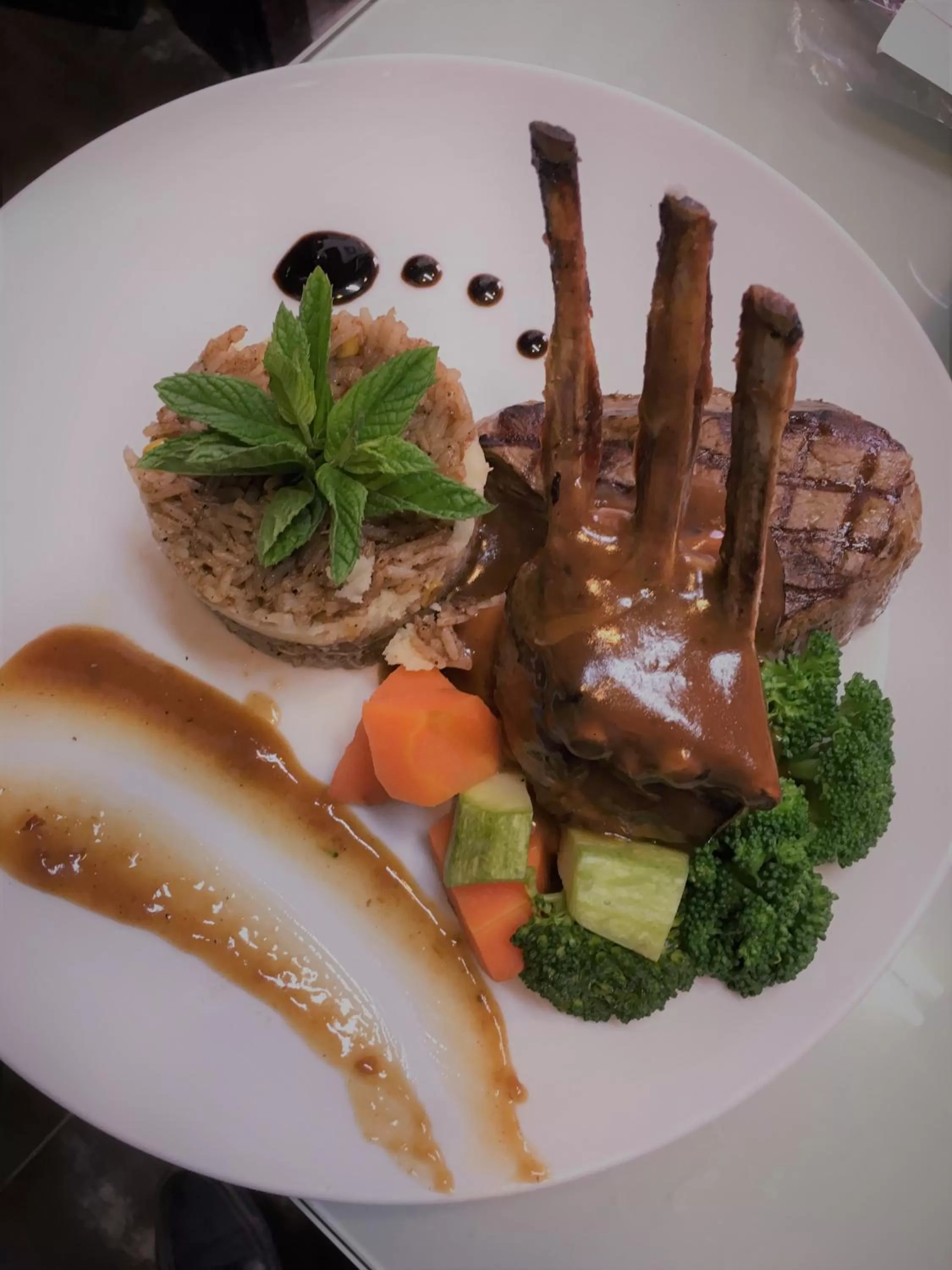 Food and drinks in National Hotel - Jerusalem