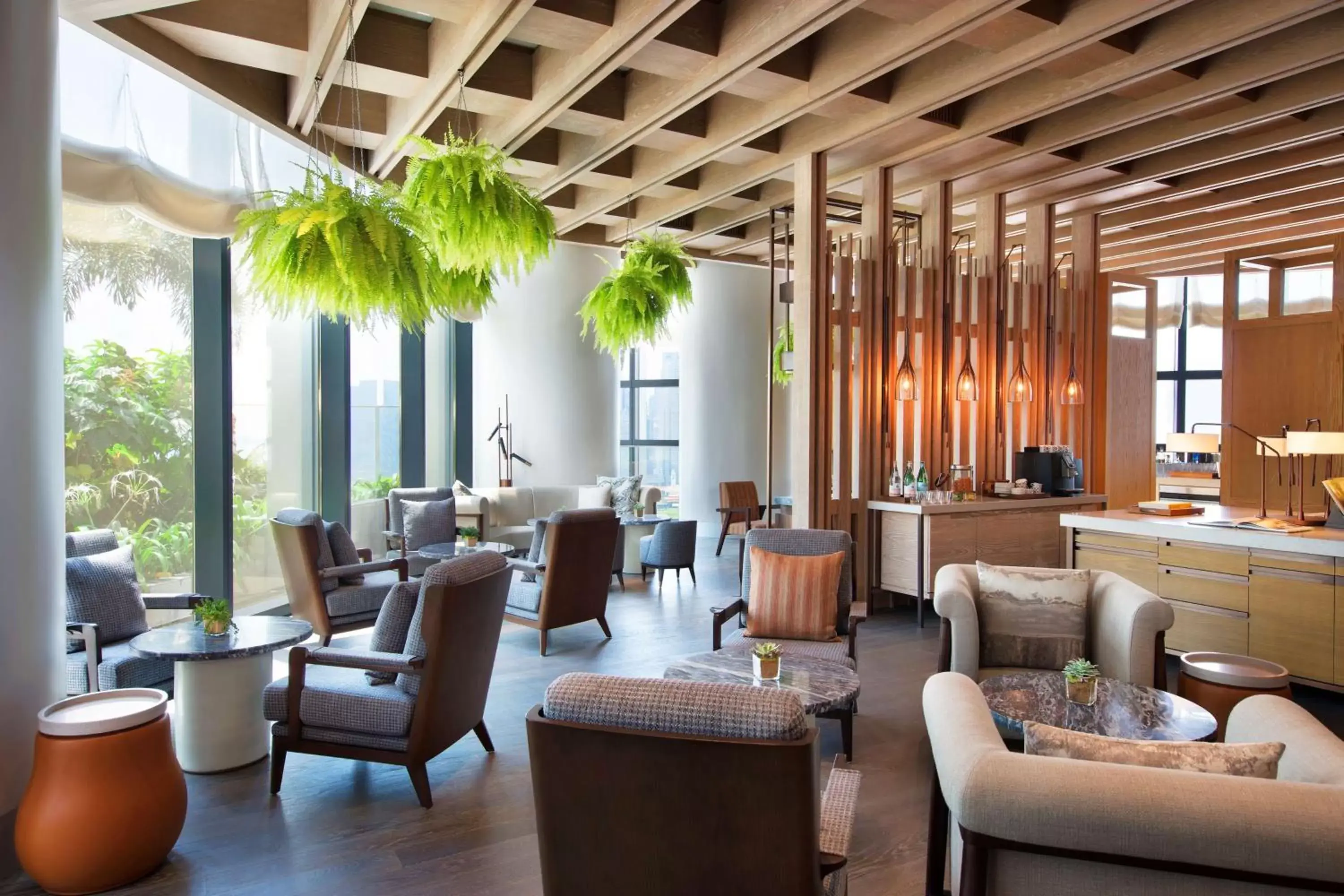 Lobby or reception, Lounge/Bar in Andaz Singapore A Concept by Hyatt