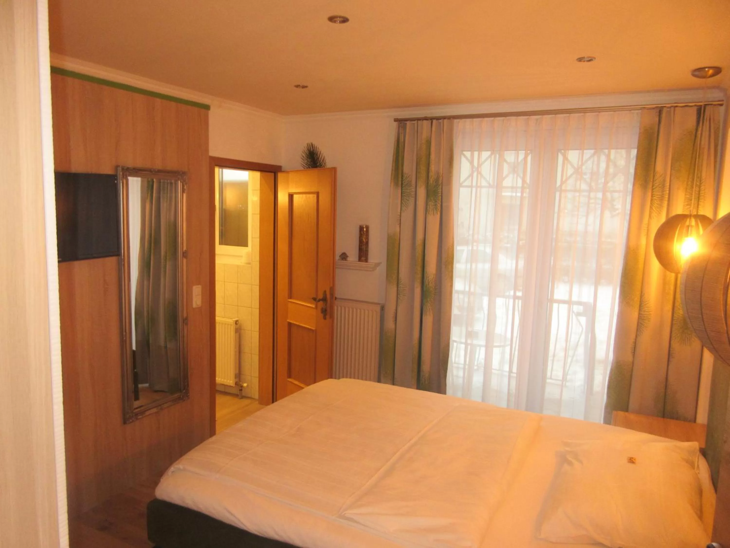 Bed in Pension Wachau