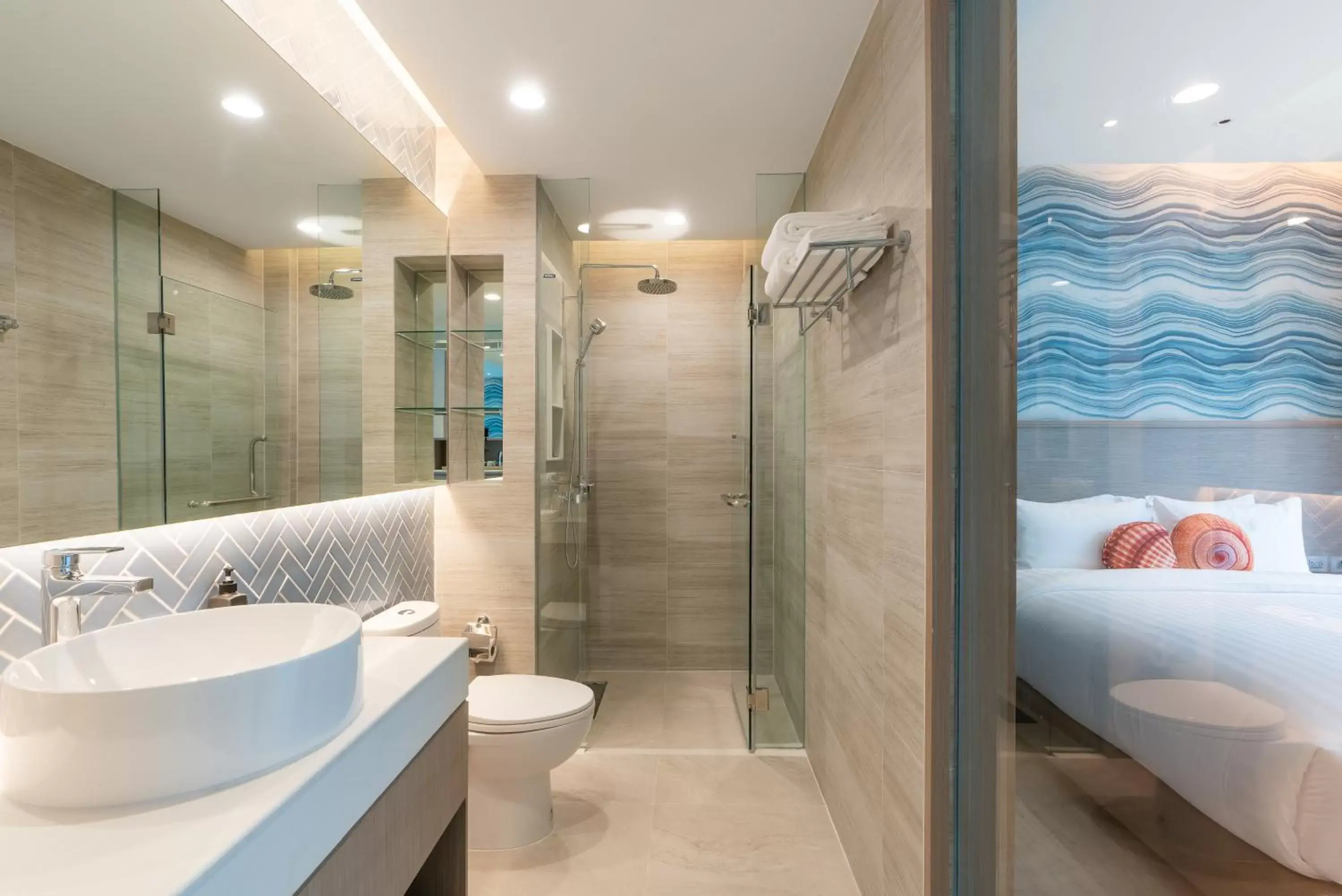 Bathroom in Maven Stylish Hotel Hua Hin