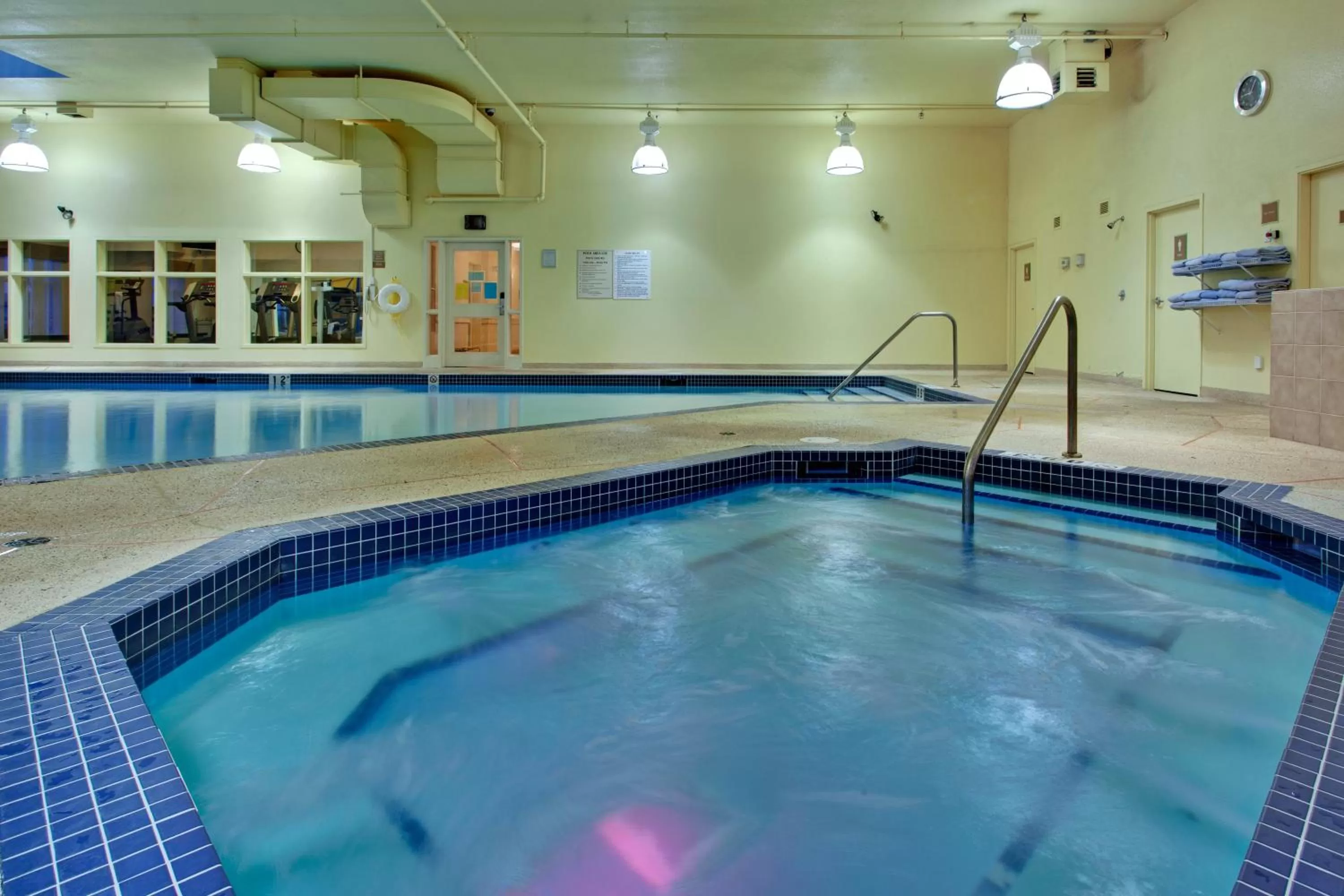 Swimming pool in Holiday Inn Express Hotel & Suites - Edmonton International Airport by IHG