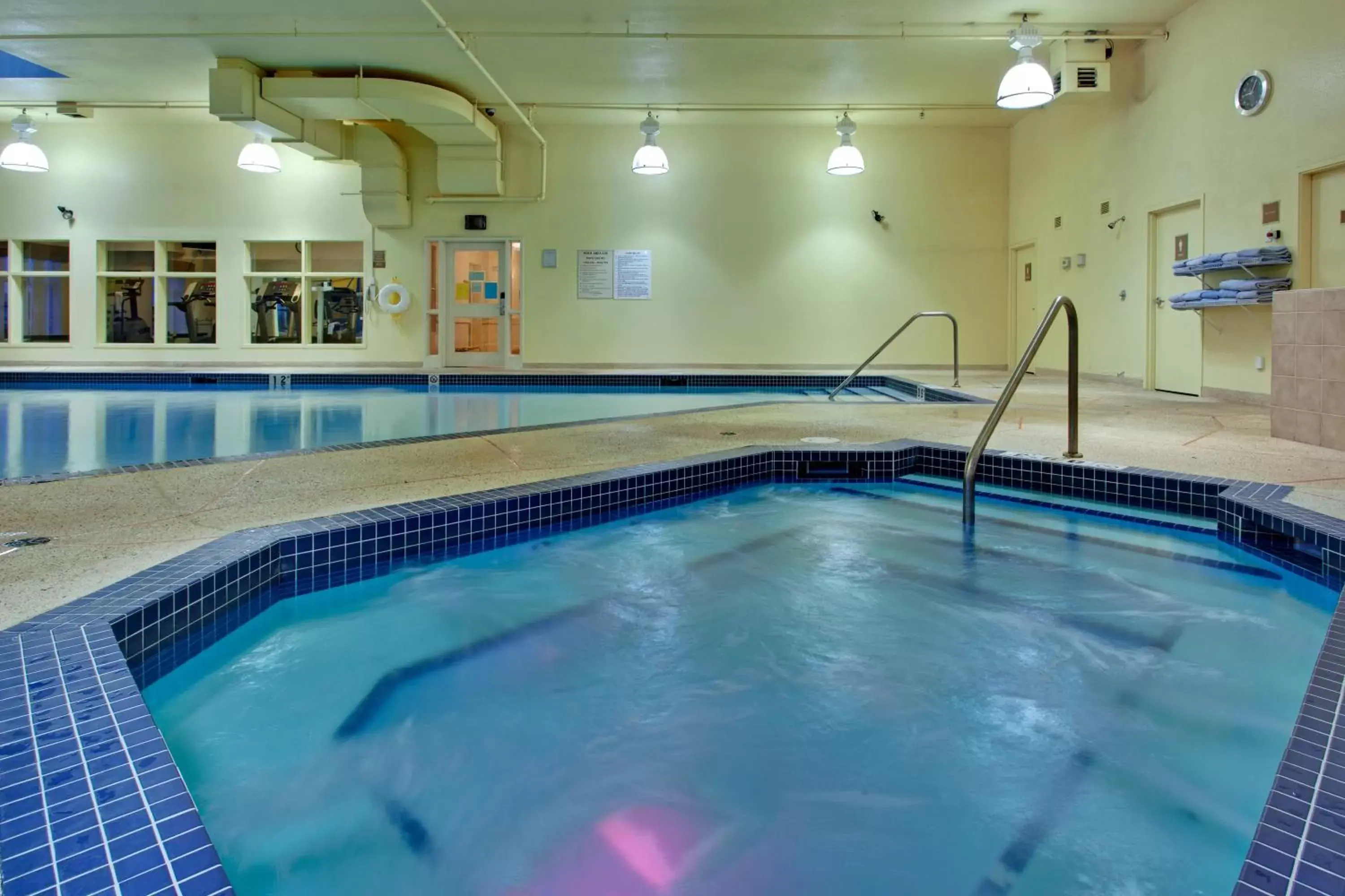 Swimming Pool in Holiday Inn Express Hotel & Suites - Edmonton International Airport, an IHG Hotel