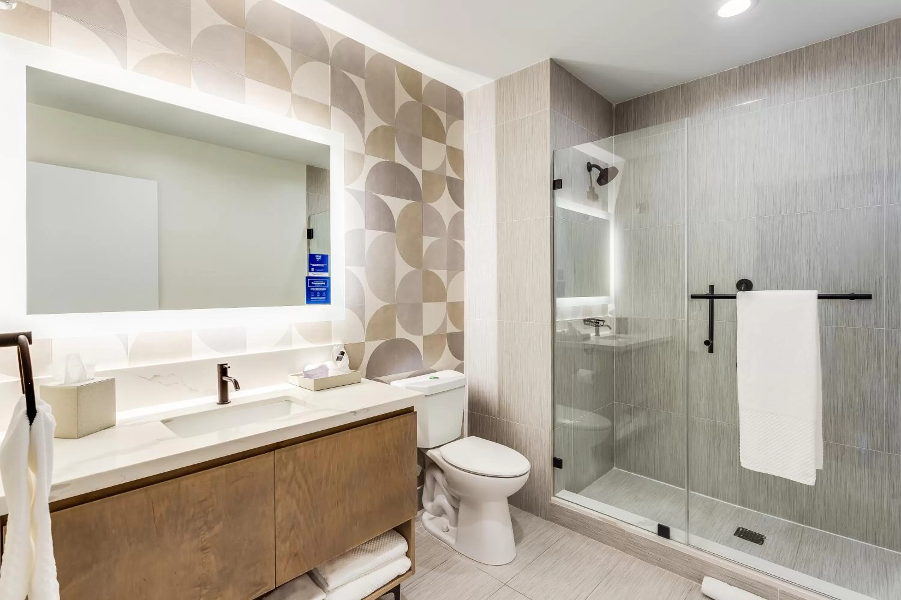 Shower in SERENA Hotel Aventura Miami, Tapestry Collection by Hilton