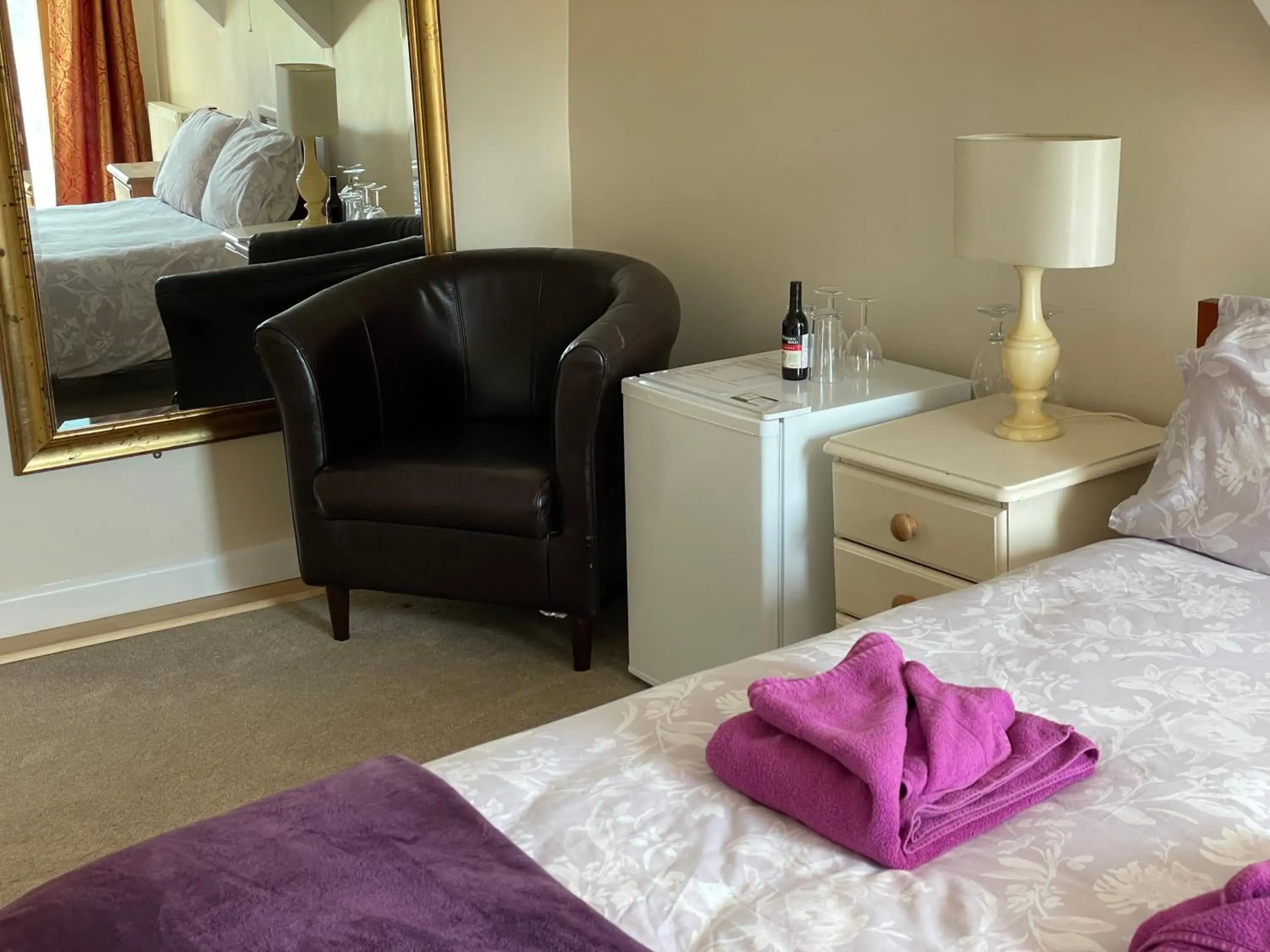 Seating area, Bed in Station House, Dartmoor and Coast located, Village centre Hotel