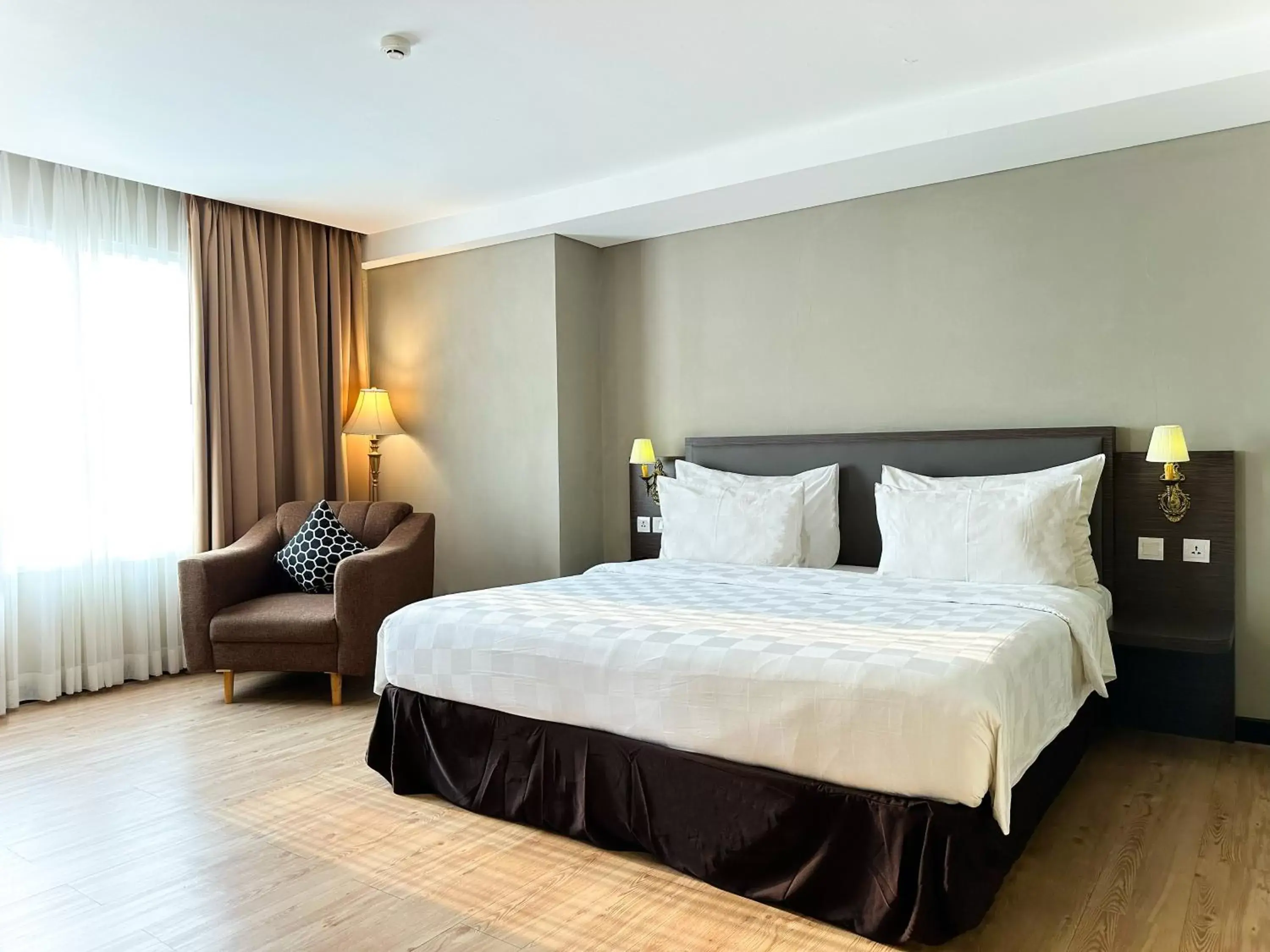 Bed in Swiss-Belhotel Pangkalpinang