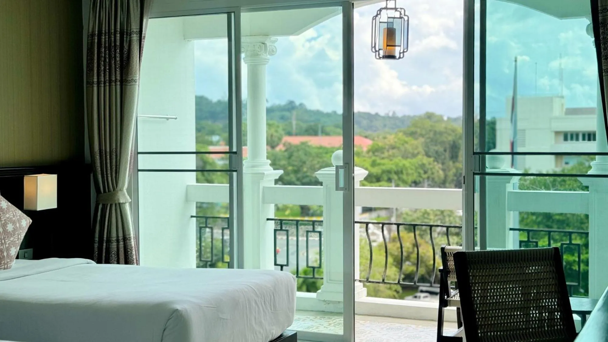 View (from property/room), Bed in Grand Supicha City Hotel