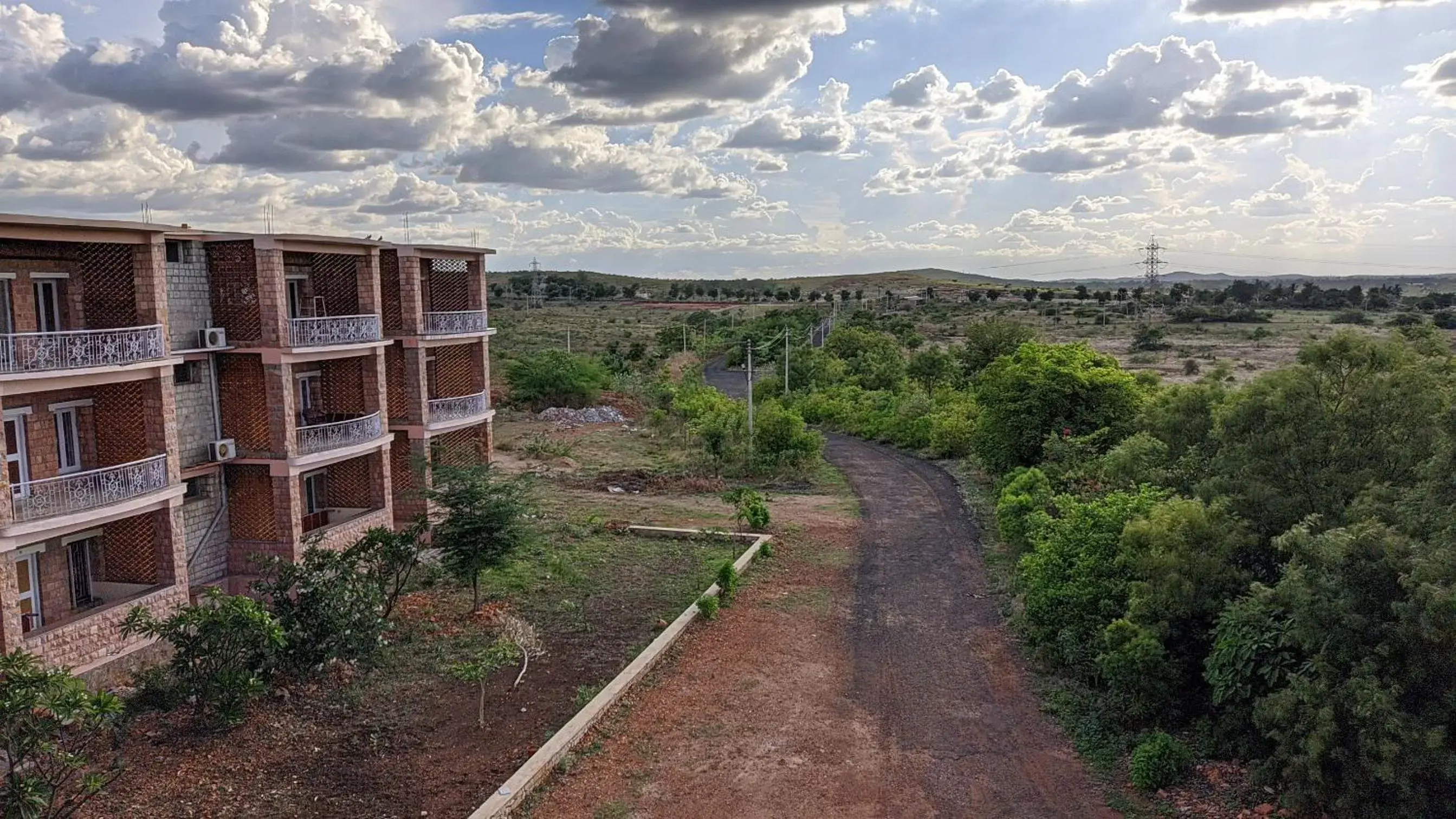 Bird's eye view in Kanthi Resorts Badami