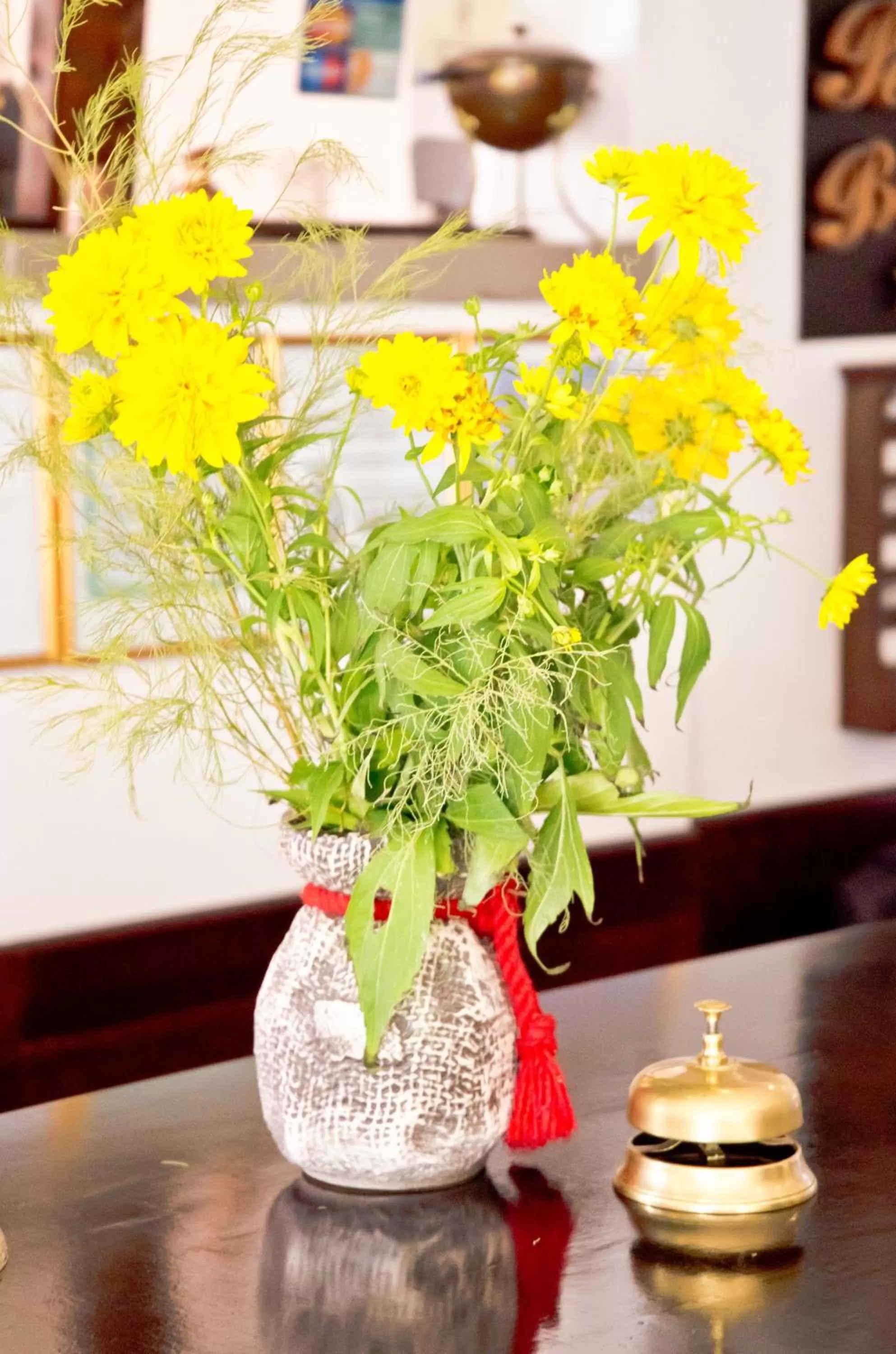 Decorative detail in Hotel Belleville