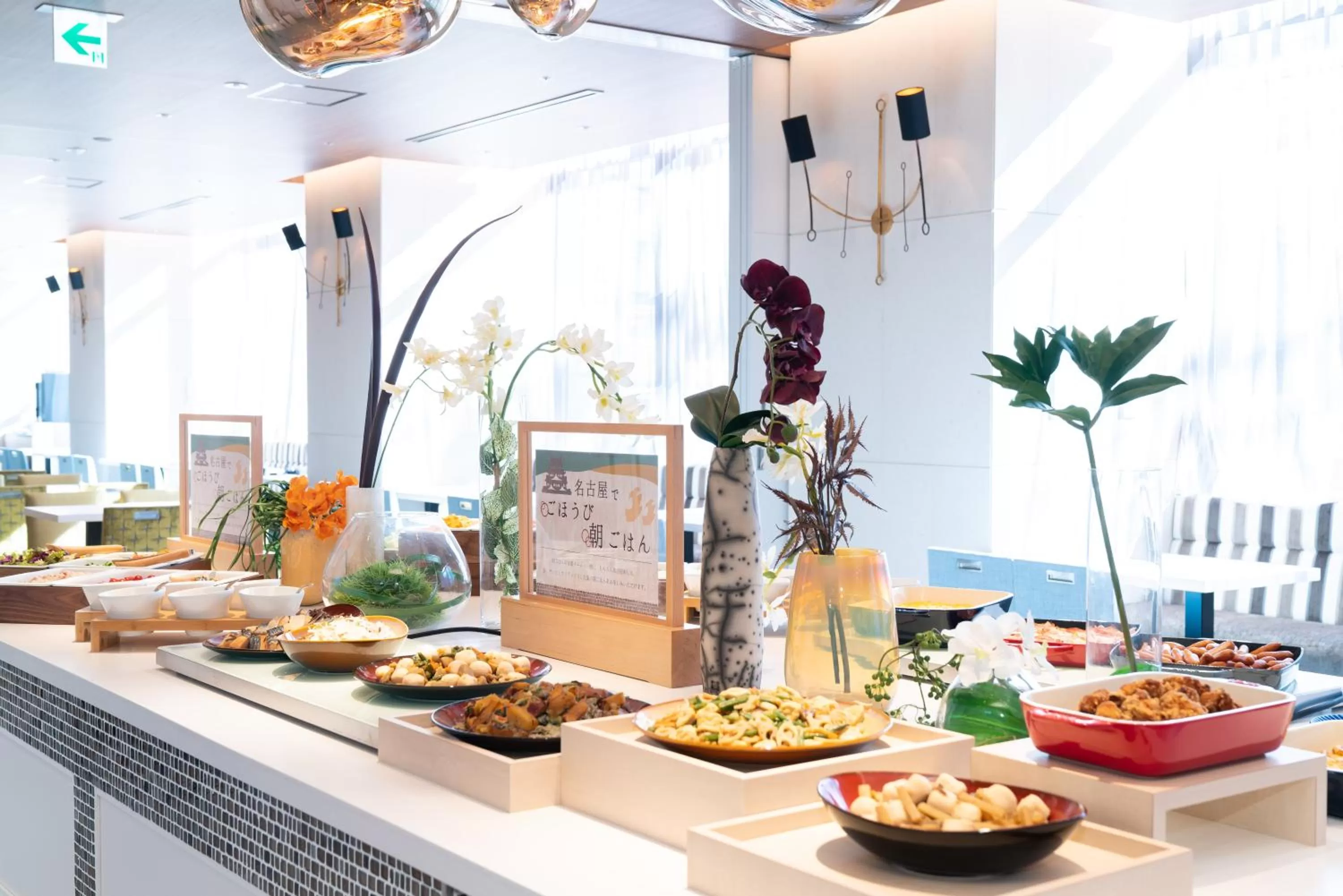 Buffet breakfast in Vessel Hotel Campana Nagoya